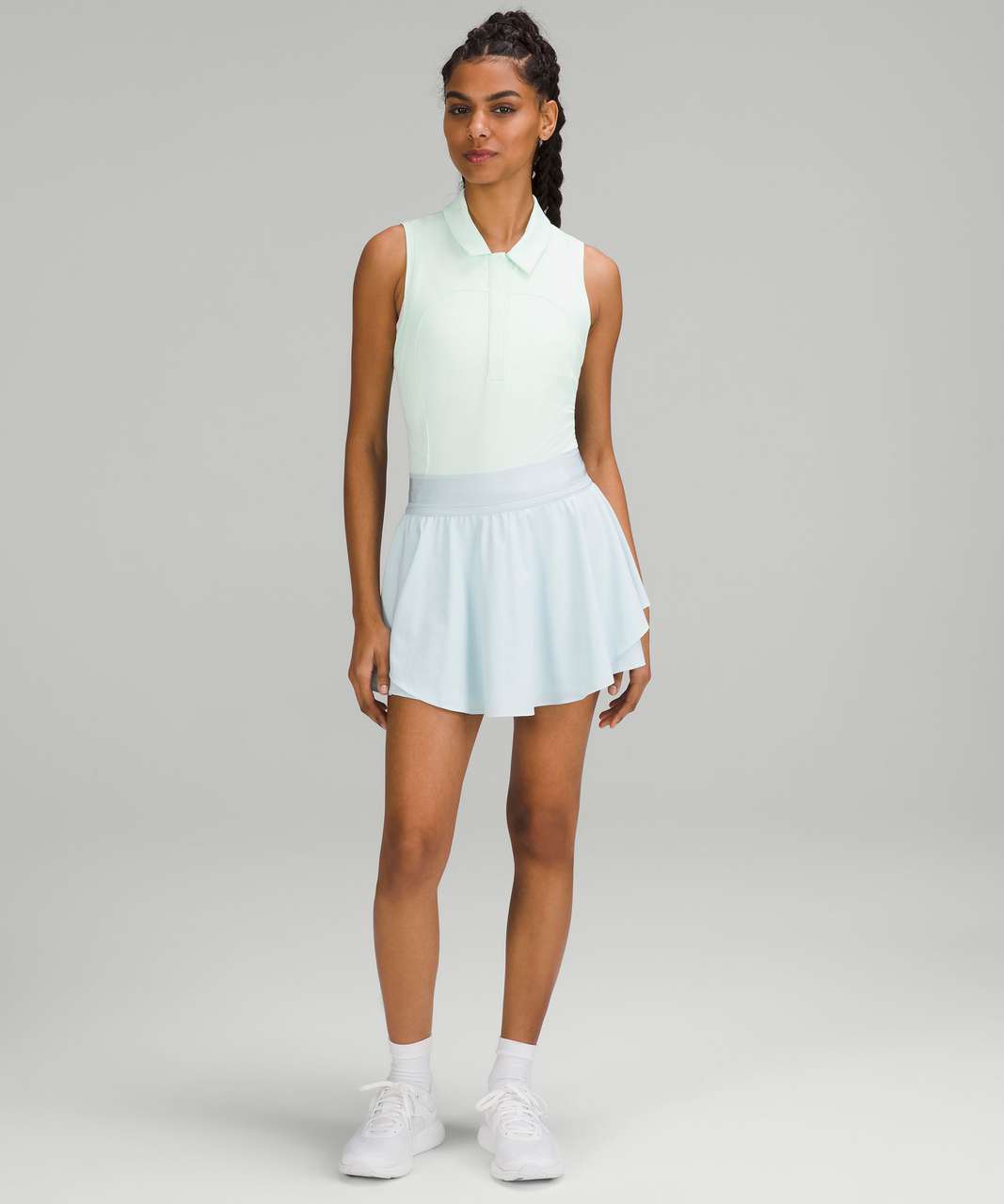 Lululemon Quick-Dry Sleeveless Polo Shirt - Mint Moment