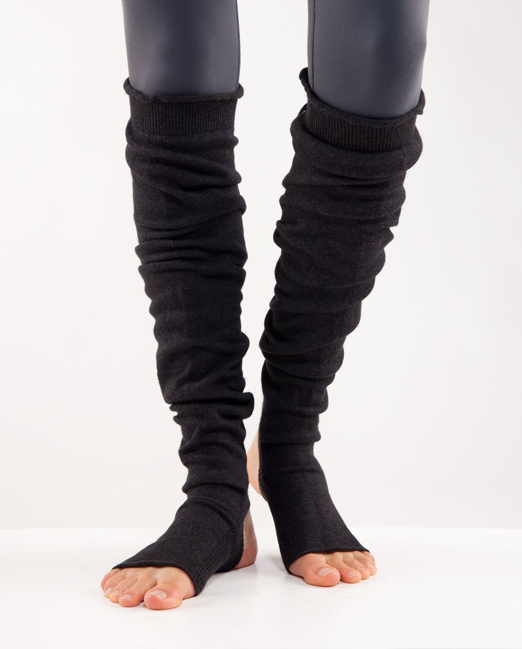 Lululemon Allegro Legwarmer - Heathered Black