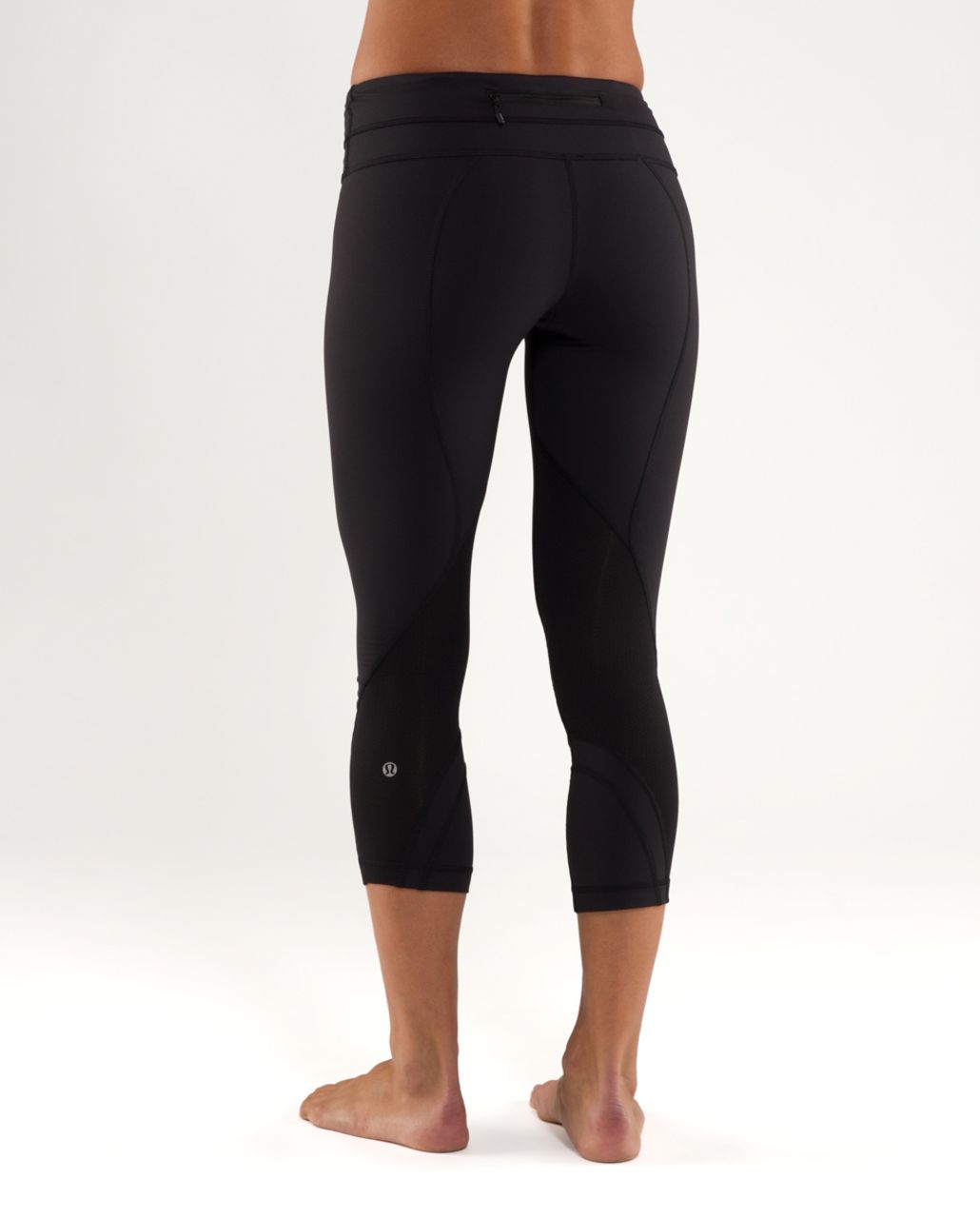 Lululemon Run: Inspire Crop II - Black (First Release) - lulu fanatics