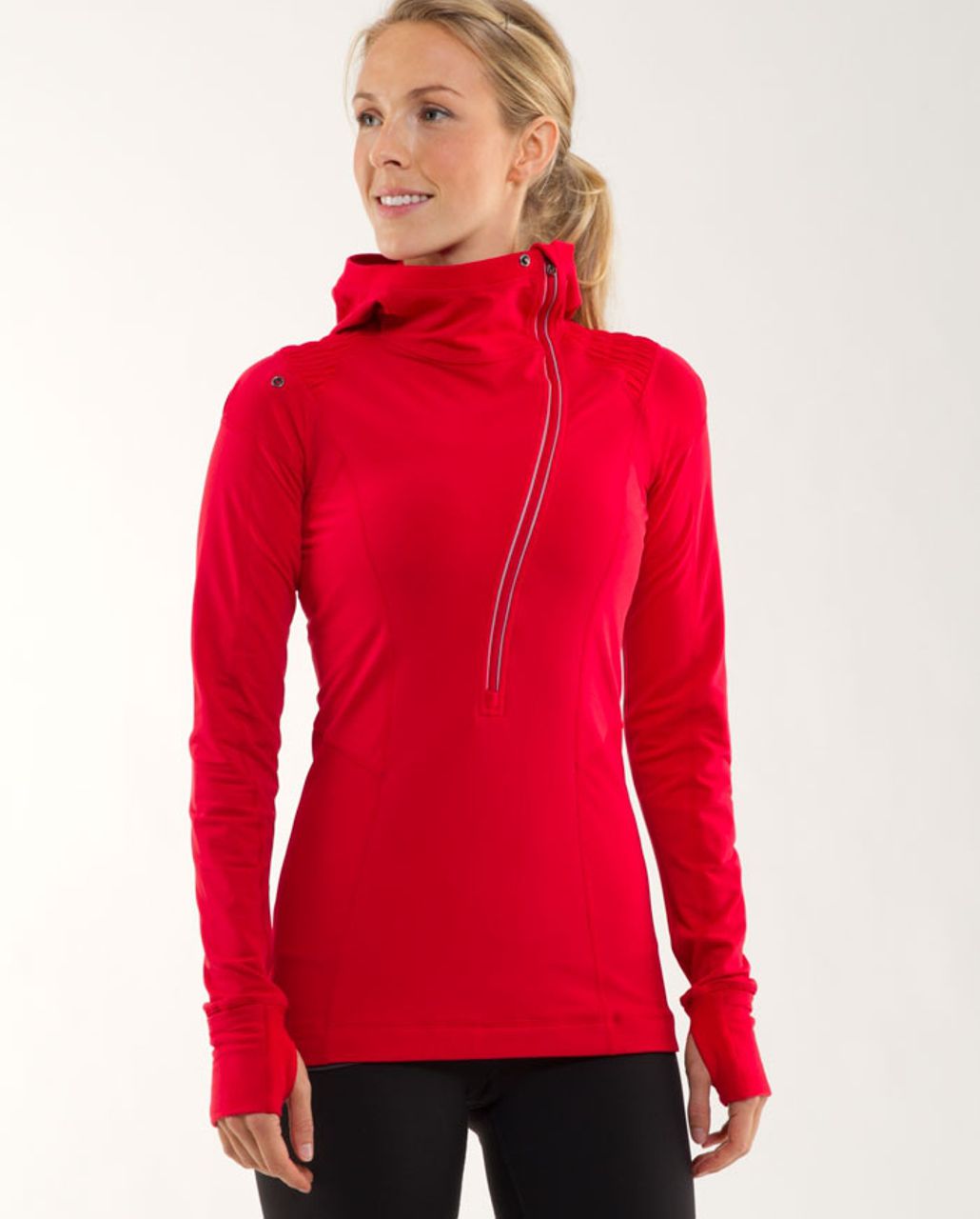 Lululemon Run: For It Pullover - Currant