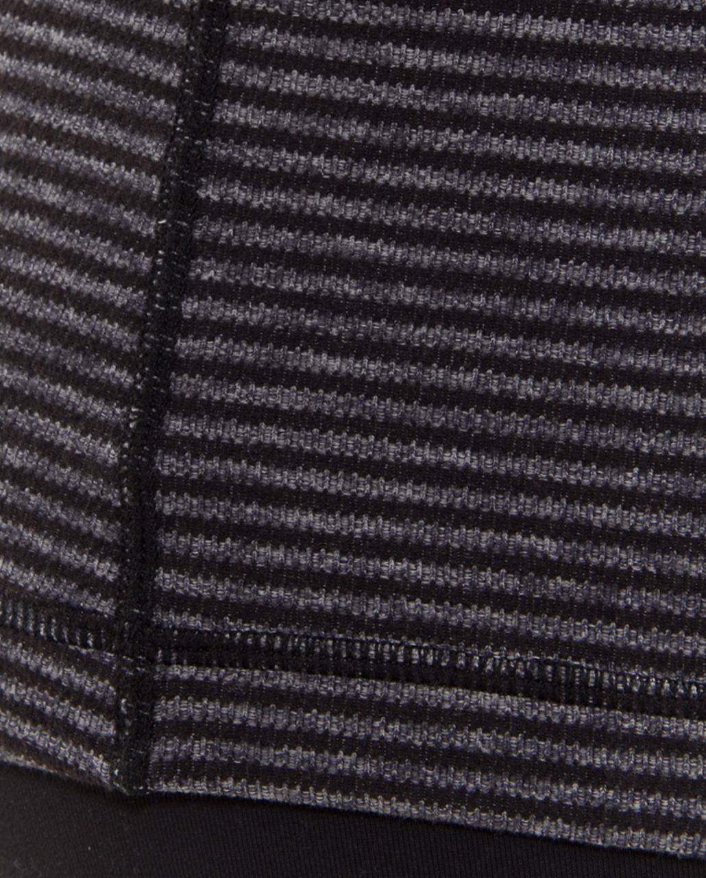 Lululemon Run:  Turn Around Short Sleeve - Black Heathered Coal Mini Check /  Reflective Sparkle Splatter