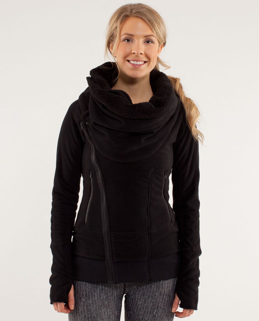 Lululemon Off The Mat Jacket Black Lulu Fanatics