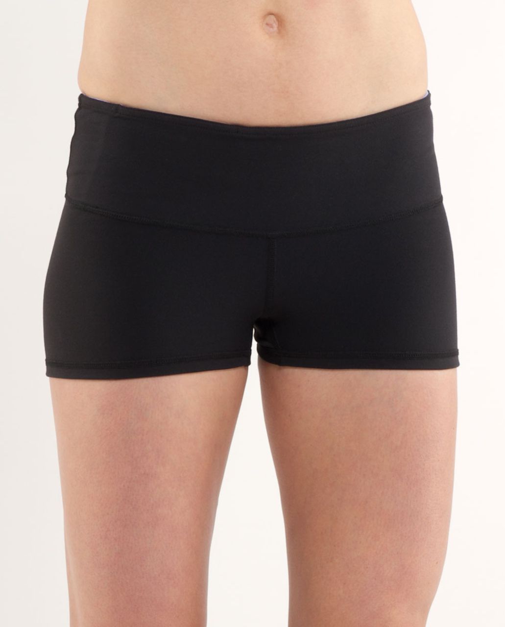 Lululemon Boogie Short - Black /  Heathered Persian Purple