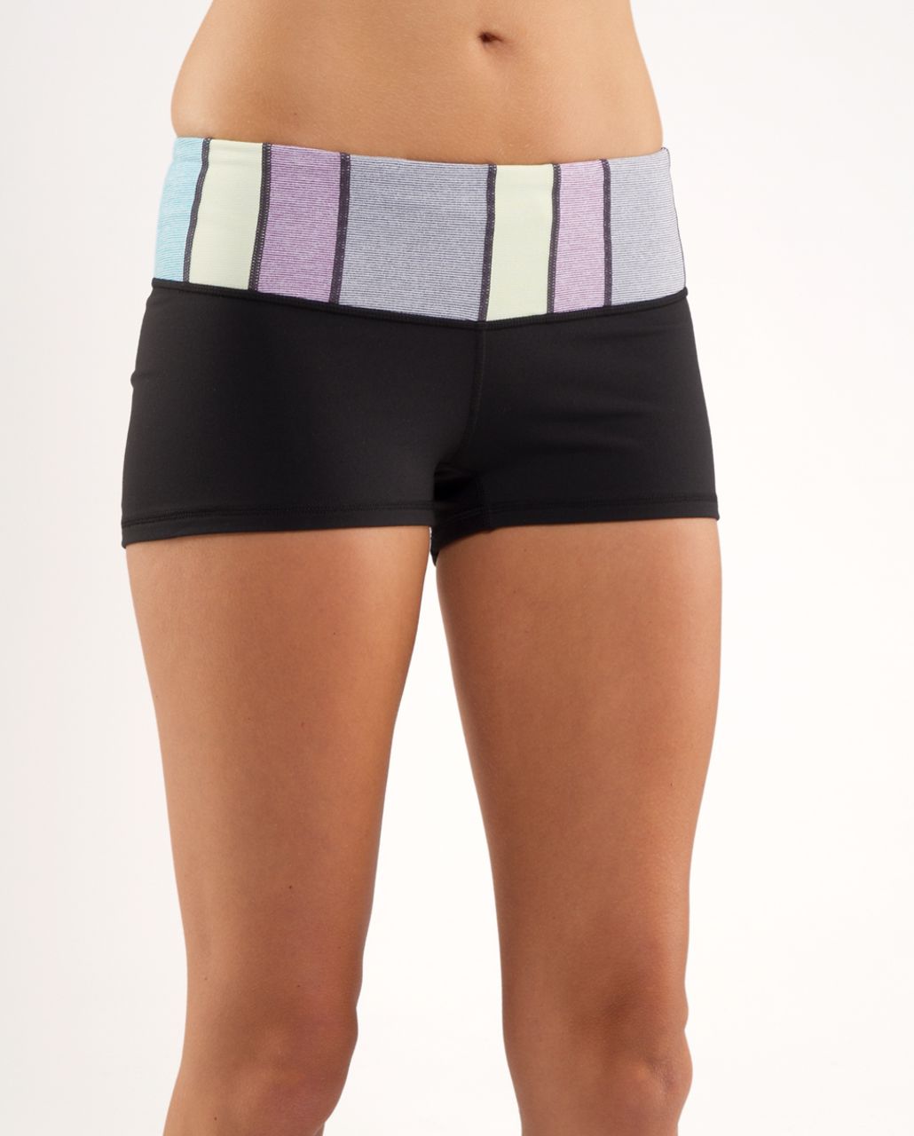 Lululemon Boogie Short - Black /  Quilt 17