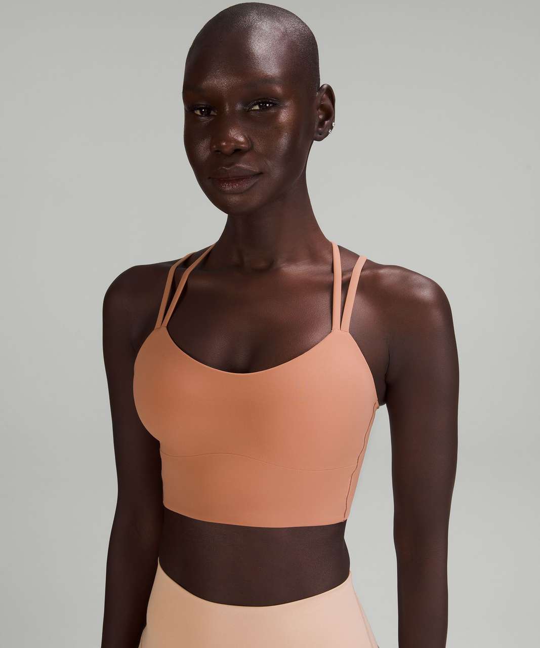 Lululemon Like a Cloud Longline Bra *Light Support, B/C Cup - Sunny Coral -  lulu fanatics