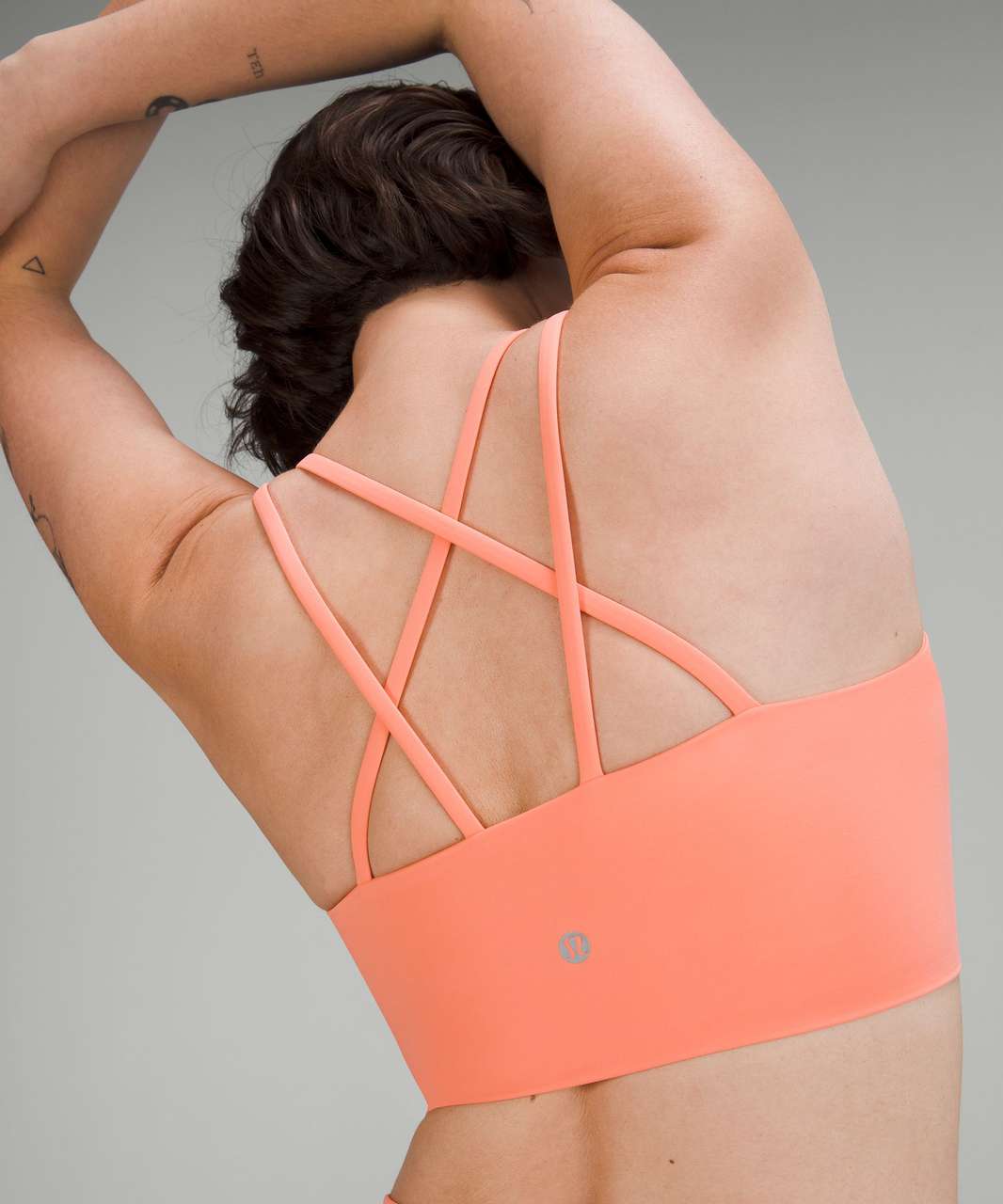 Lululemon Like a Cloud Longline Bra *Light Support, B/C Cup - Sunny Coral