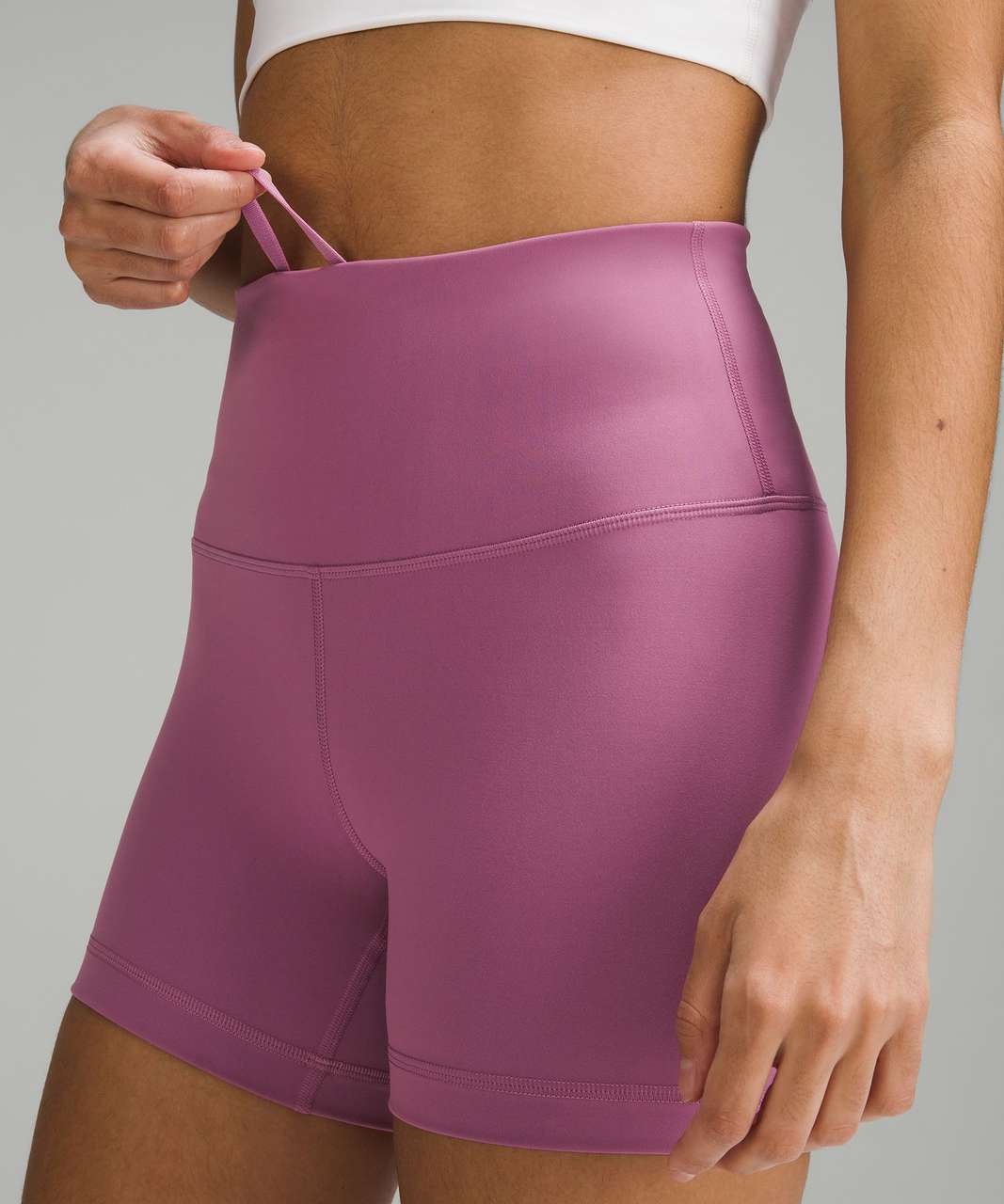 Lululemon Wunder Train High-Rise Short 4" - Velvet Dust