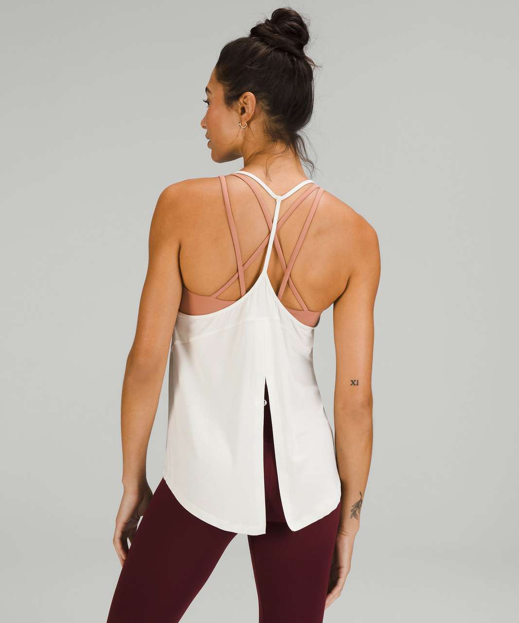 Lululemon Modal Silk Twist-Back Yoga Long-Sleeve Shirt - Chambray - lulu  fanatics