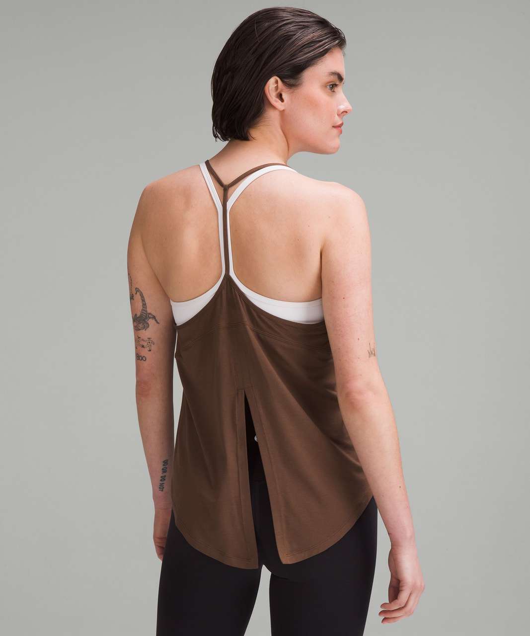 Lululemon Modal-silk Yoga Tank Top - Wasabi