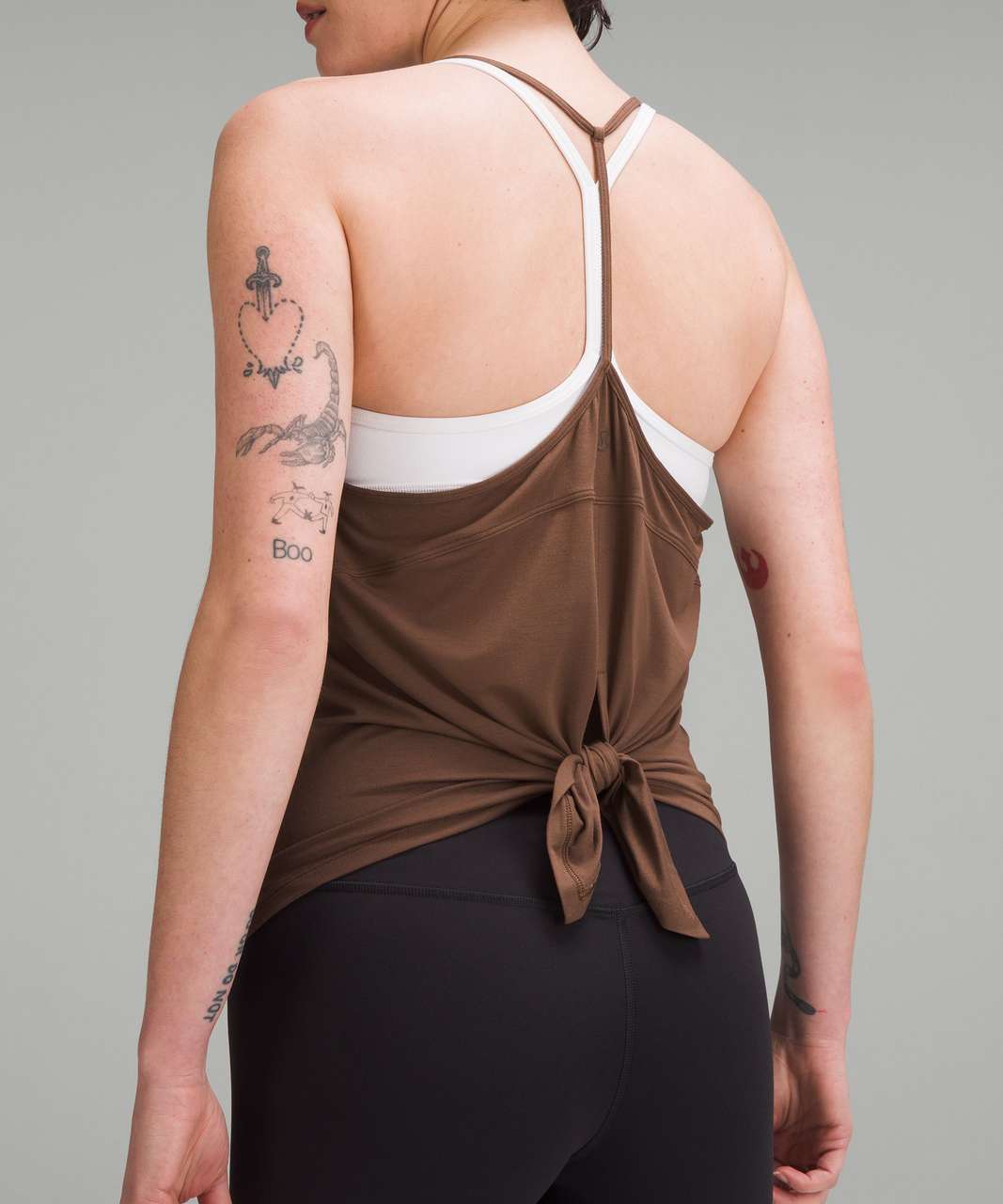 Lululemon Modal-Silk Yoga Tank Top - Java