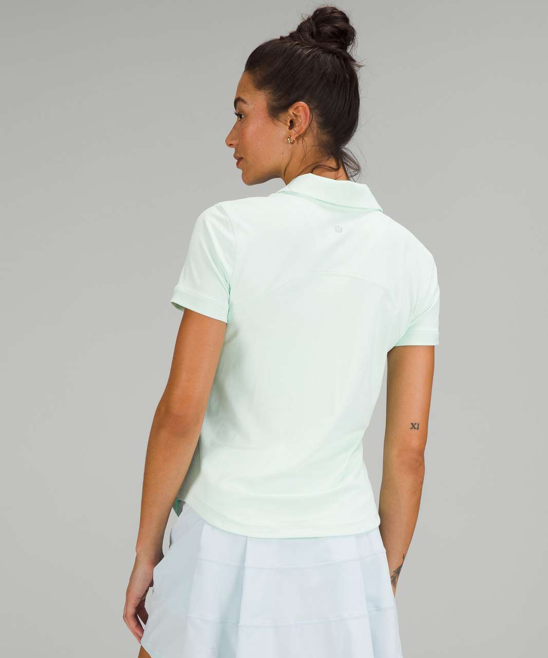 Lululemon Quick-Dry Short-Sleeve Polo Shirt - Mint Moment