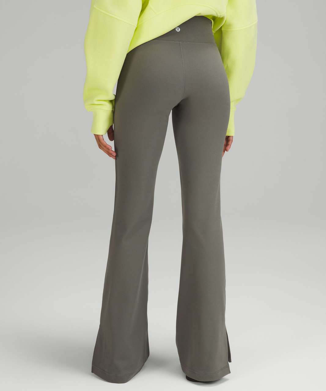 Lululemon Groove Super-High-Rise Split-Hem Flare Pant *Nulu - Water Drop -  lulu fanatics