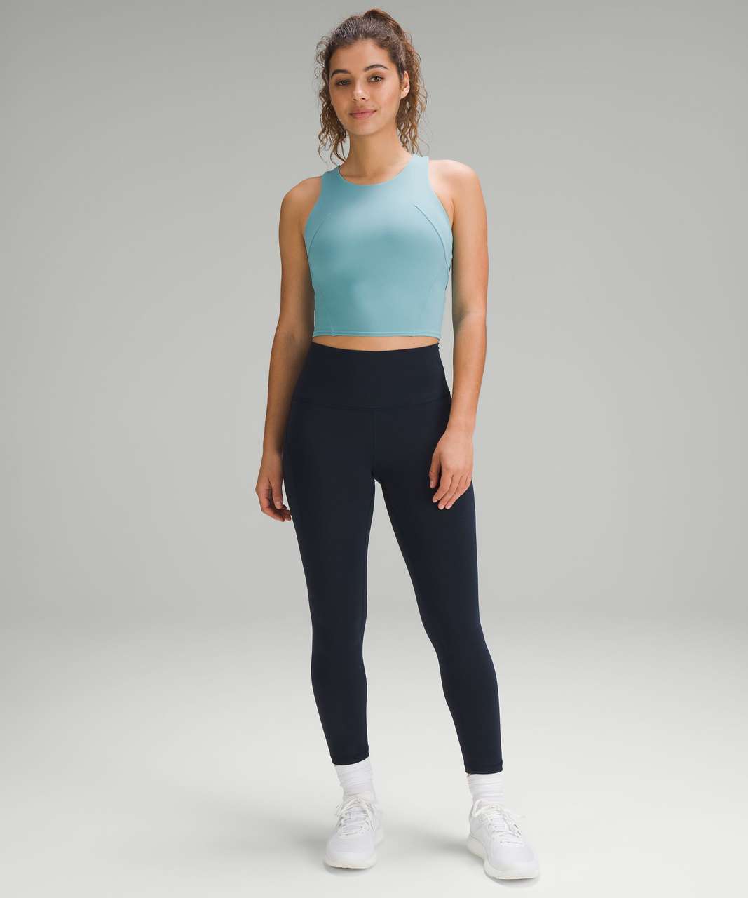 Lululemon Wunder Train Racerback Tank Top - Tidal Teal - lulu fanatics