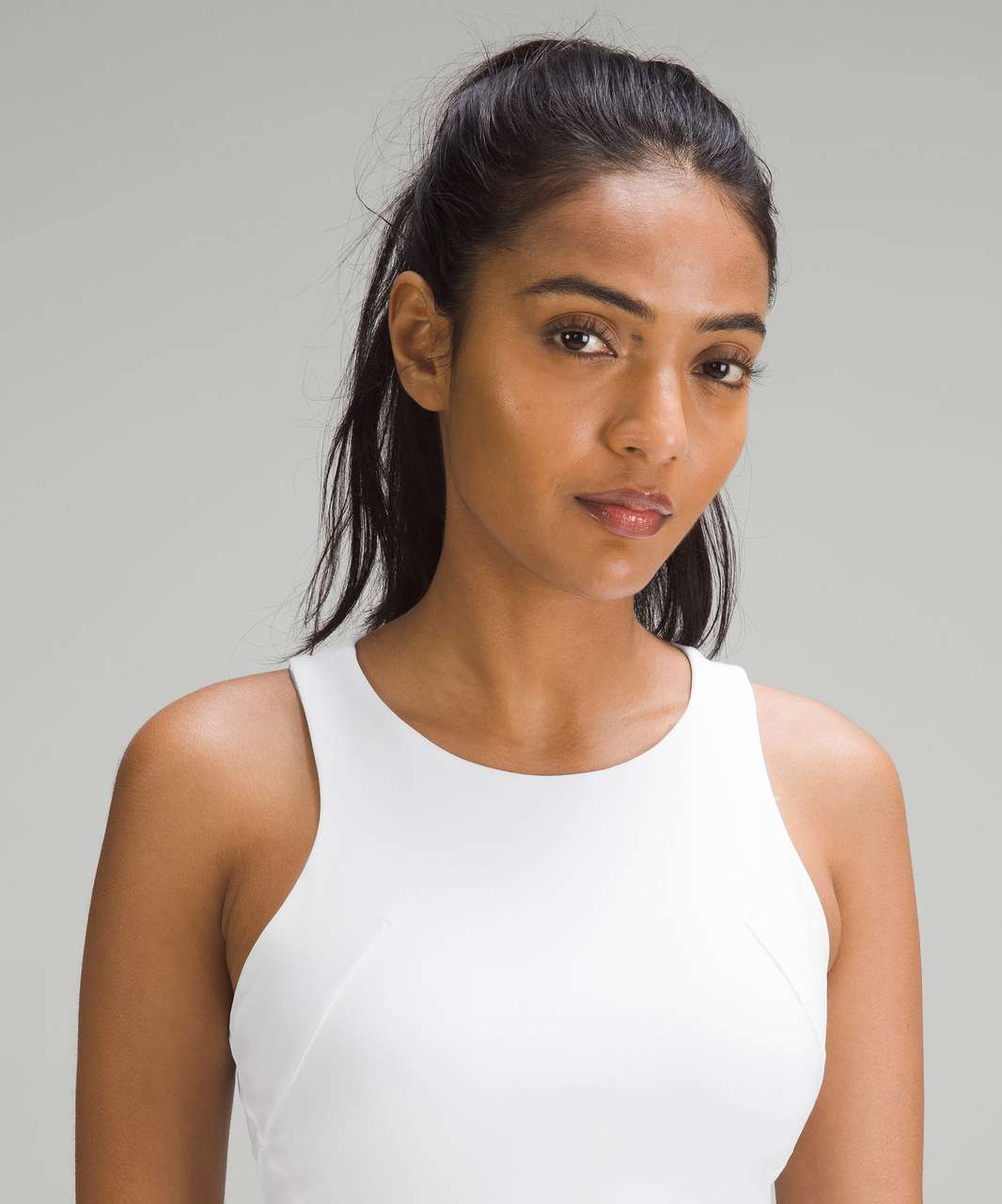 The Racerback Tank White