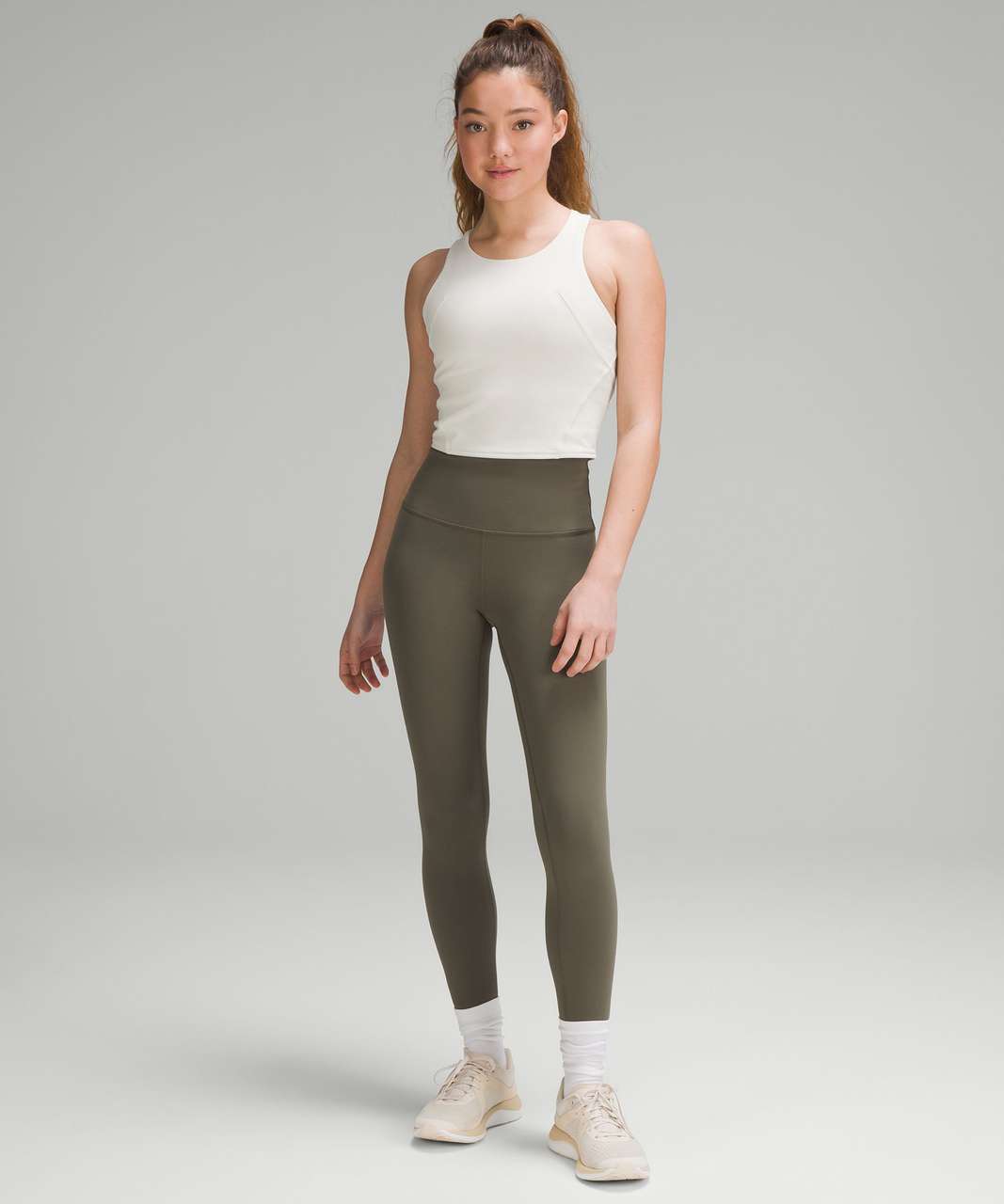 Lululemon Workout Top With Built In Brakes
