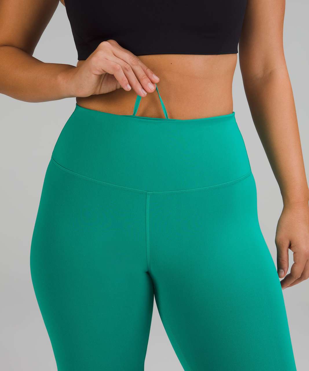 Lululemon Wunder Train Contour Fit High-Rise Tight 25" - Maldives Green