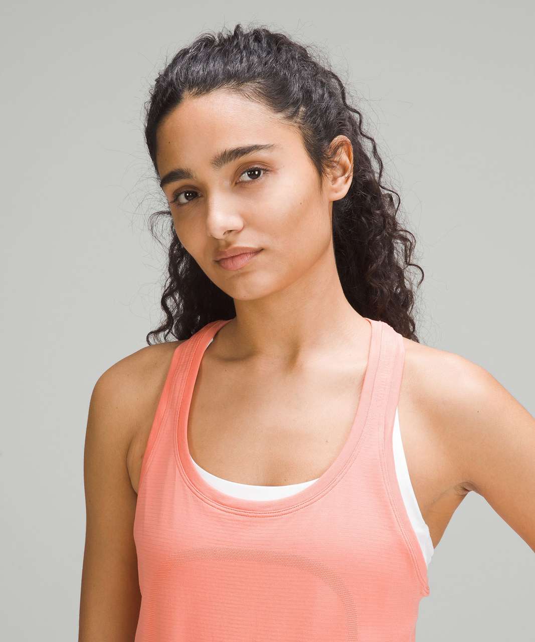 Lululemon Swiftly Tech Racerback Tank Top 2.0 - Sunny Coral