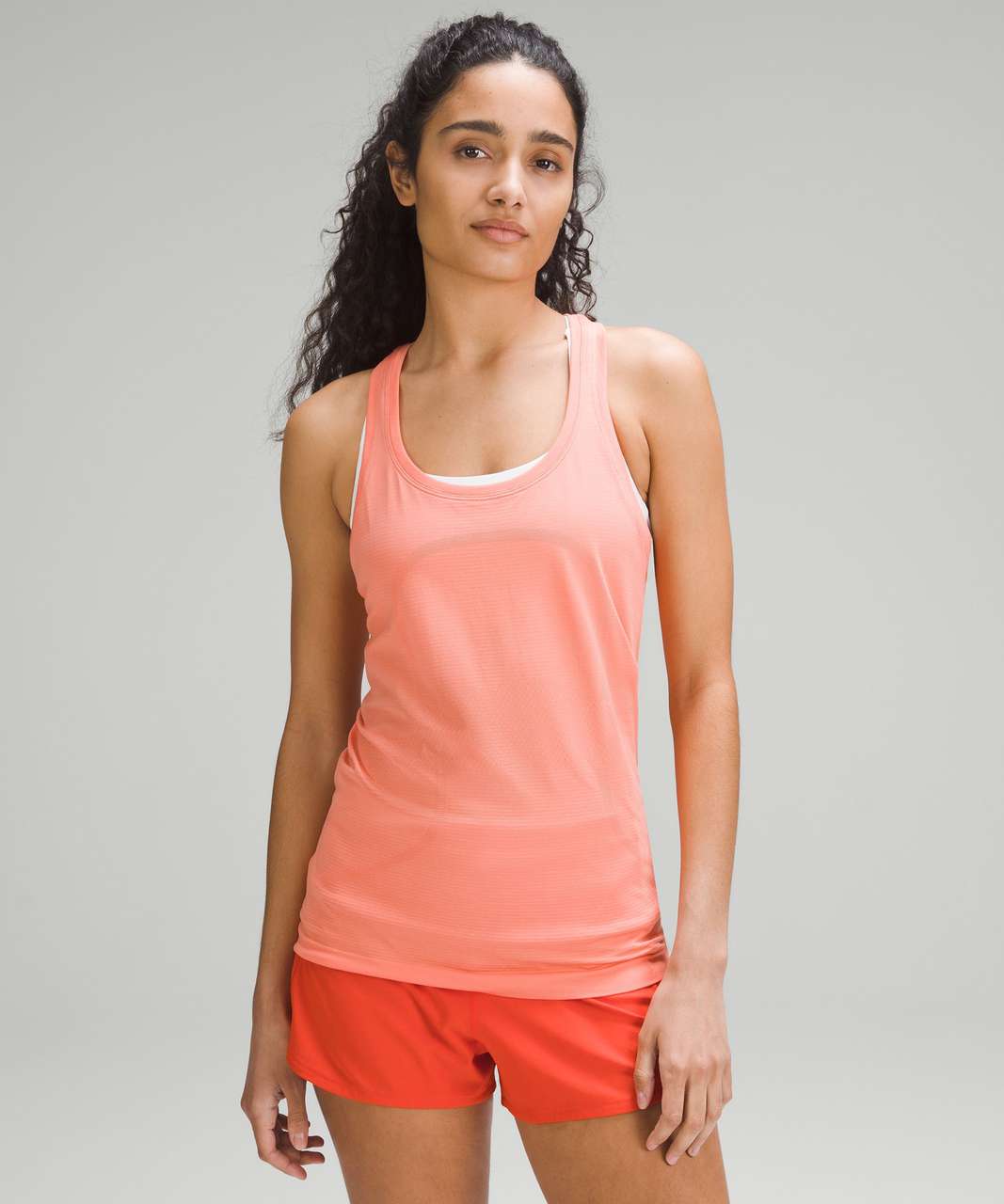 Lululemon Swiftly Tech Racerback Tank Top 2.0 - Sunny Coral / Sunny Coral