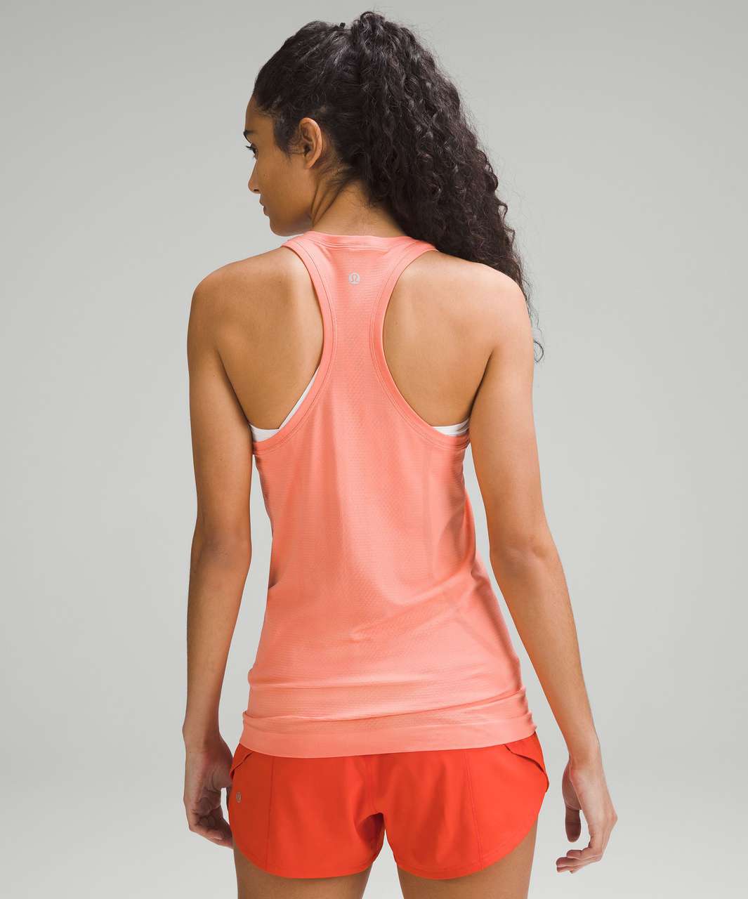 Lululemon Swiftly Tech Racerback Tank Top 2.0 - Sunny Coral / Sunny Coral