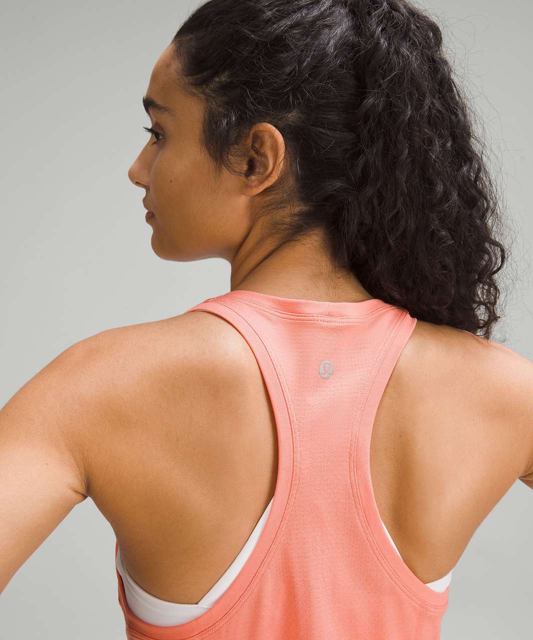 Cropped Racerback Tank in Sweet Coral – Rebel Athletic