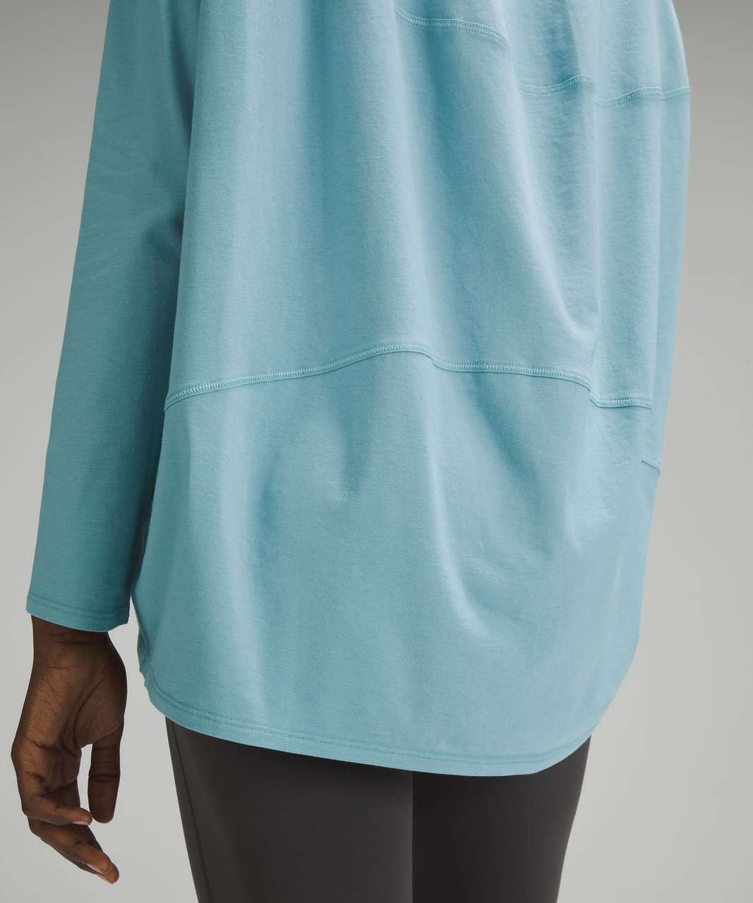 Lululemon Back in Action Long-Sleeve Shirt - Tidal Teal