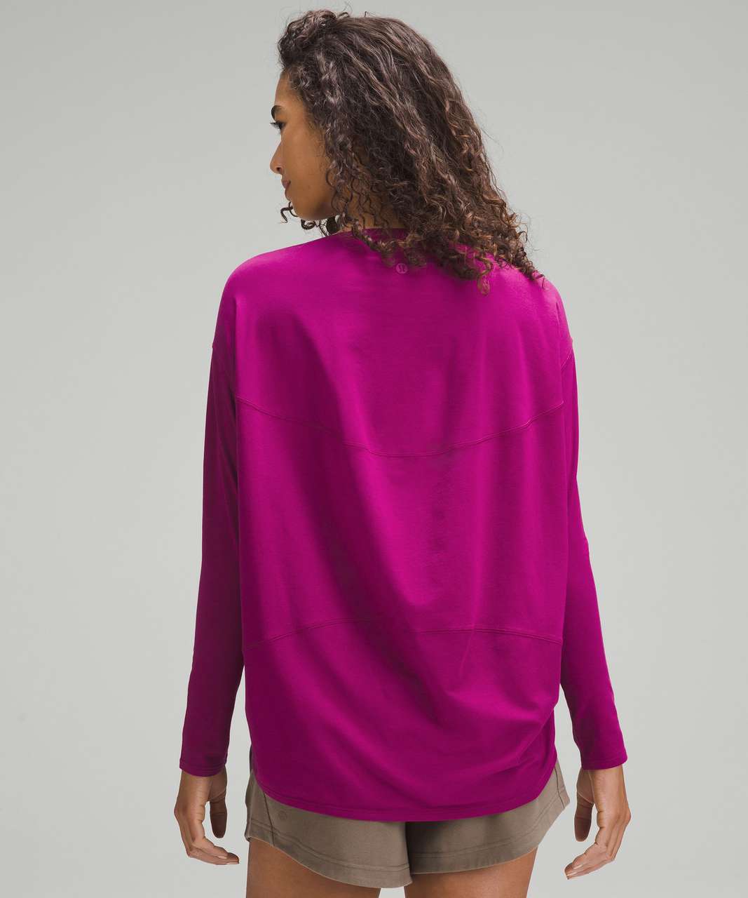 Lululemon Better Best Long Sleeve - Porcelain Pink - lulu fanatics