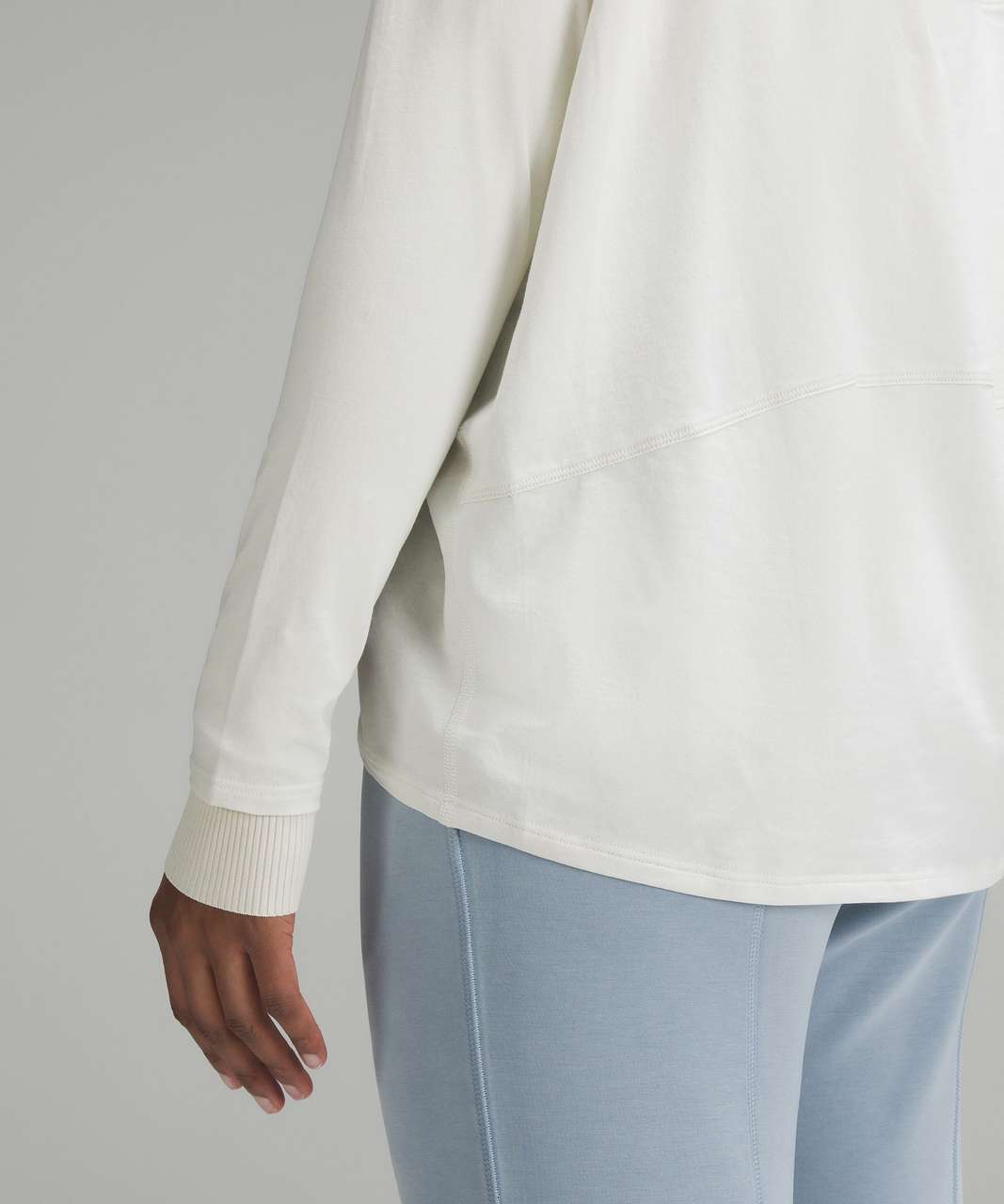 Lululemon Back in Action Long-Sleeve Shirt - Bone