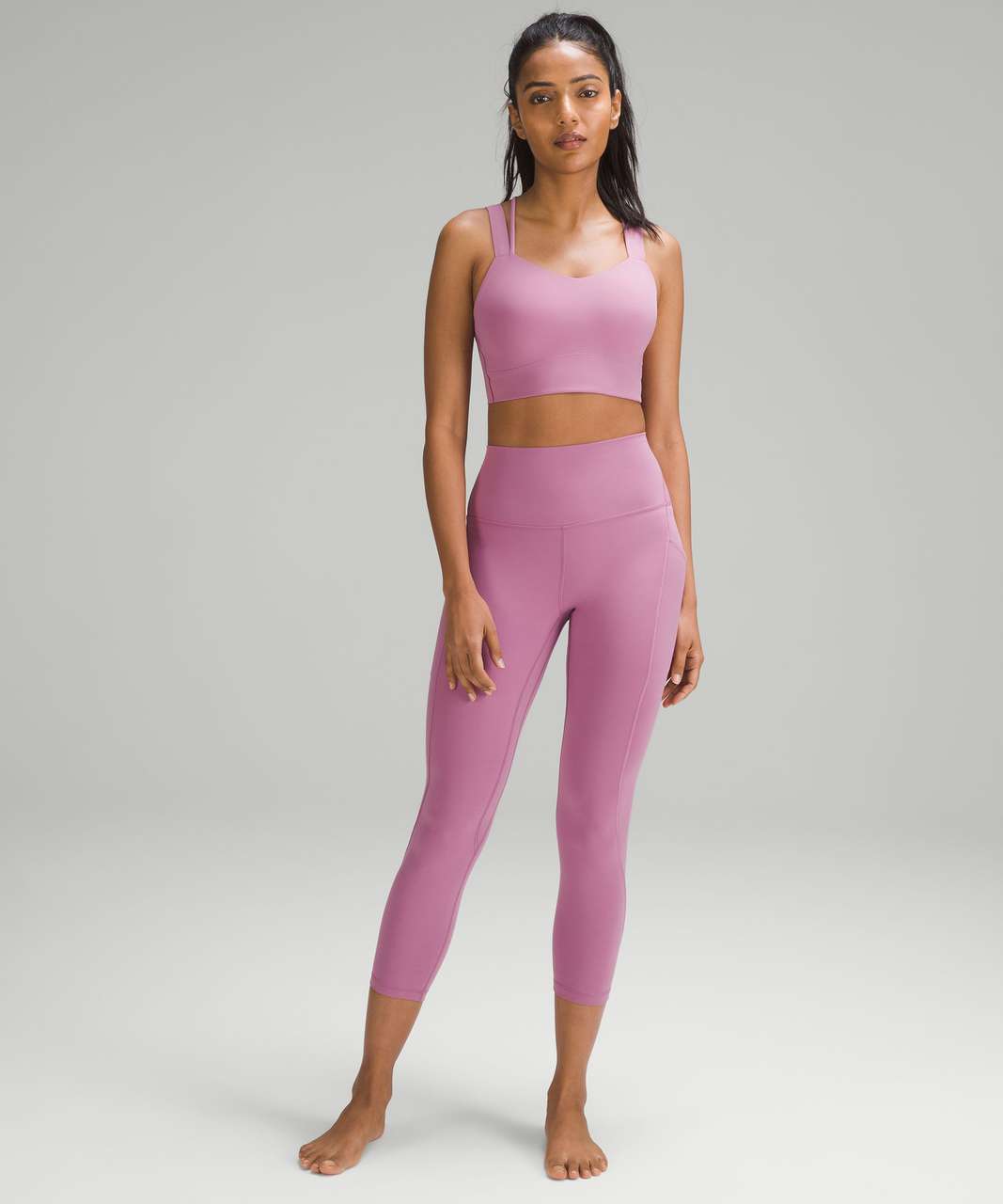 lululemon athletica Align High-rise Crop Leggings With Pockets - 23 -  Color Pink - Size 0