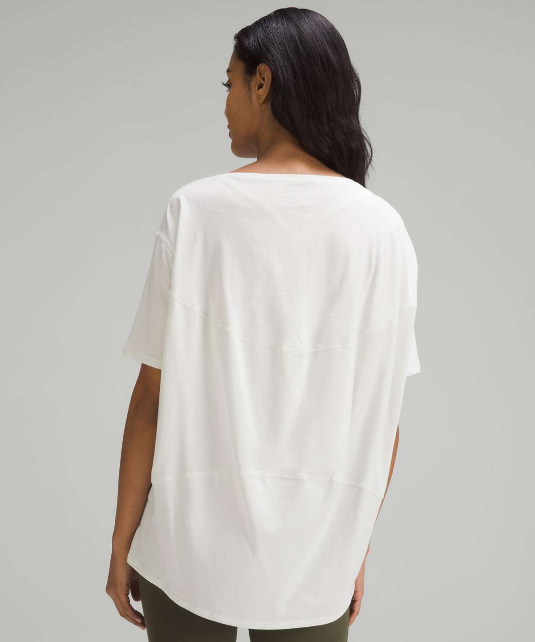 Lululemon Back in Action Short-Sleeve Shirt - Bone