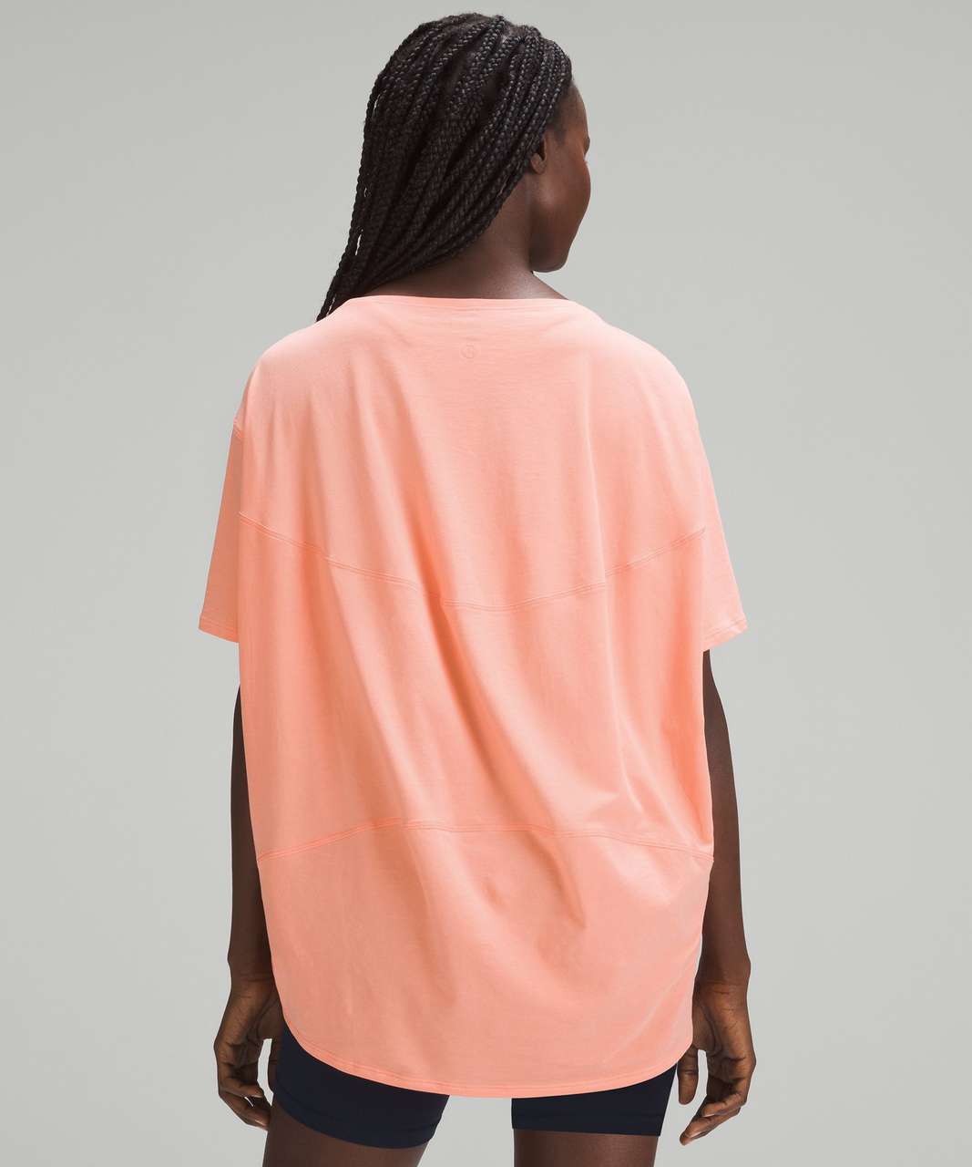 Lululemon Back in Action Short-Sleeve Shirt - Sunny Coral