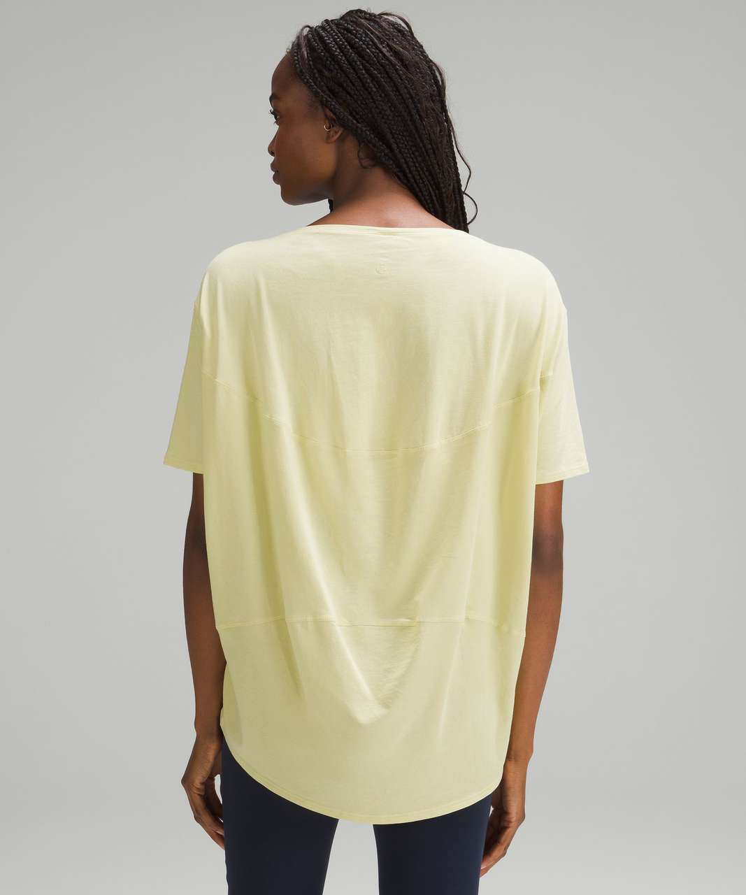 Lululemon Back in Action Short-Sleeve Shirt - Finch Yellow - lulu fanatics