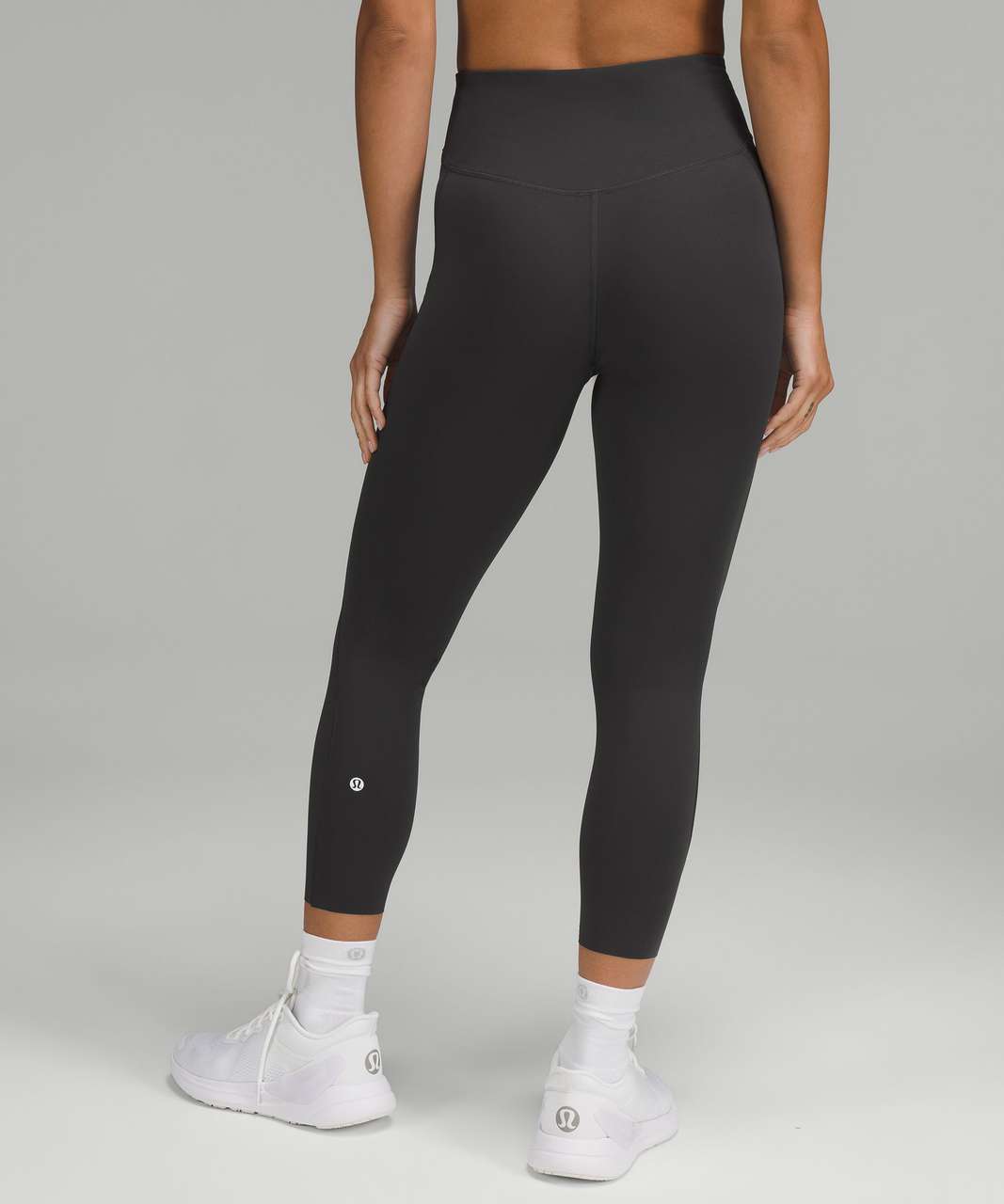 Lululemon Base Pace High-rise Crop 23 Brushed Nulux - Black