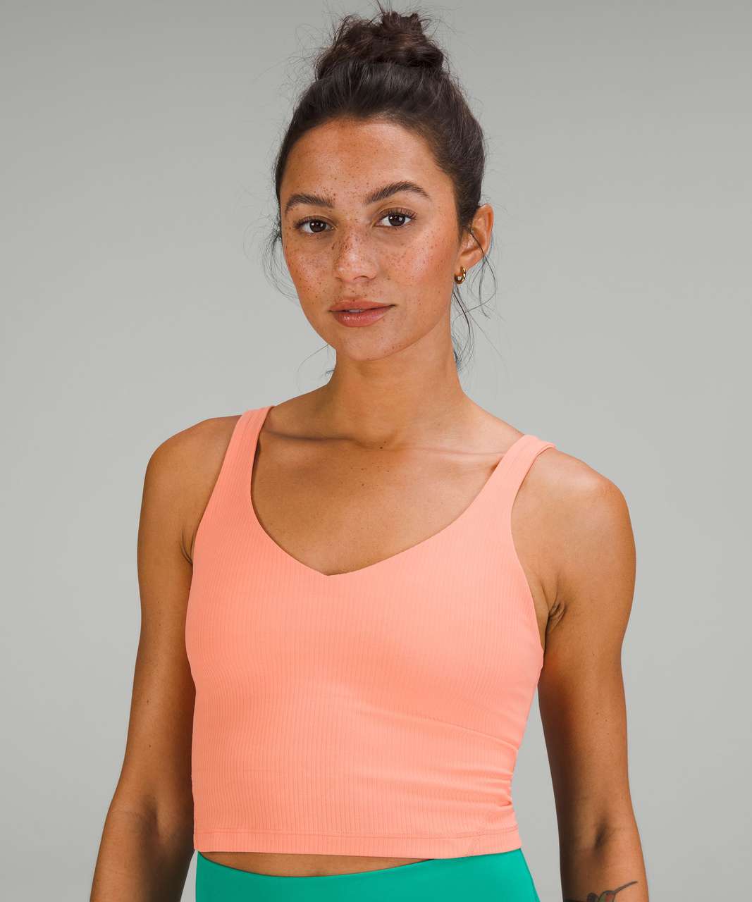 Lululemon Align Ribbed Tank Top - Sunny Coral