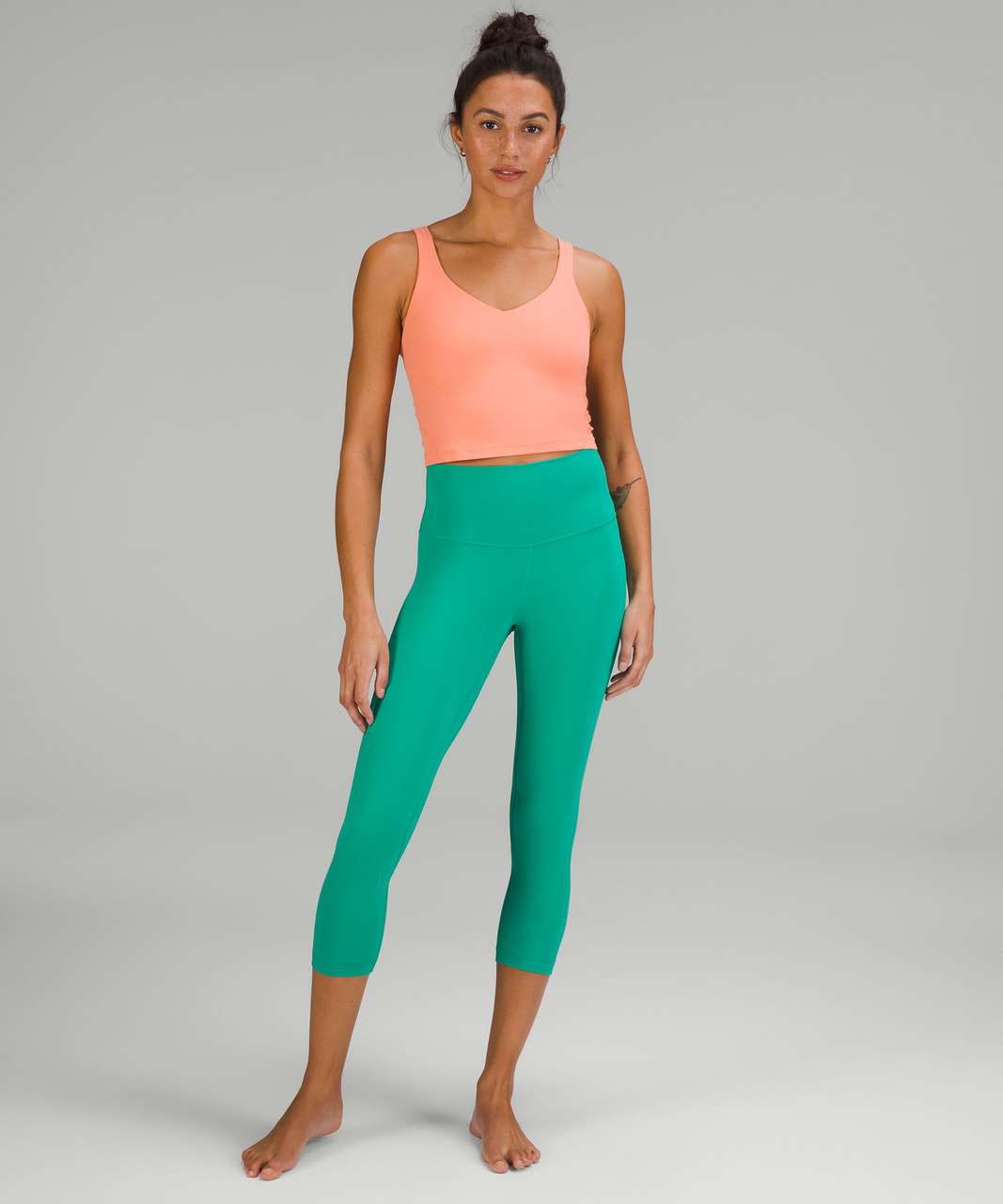 Lululemon Align Ribbed Tank Top - Sunny Coral