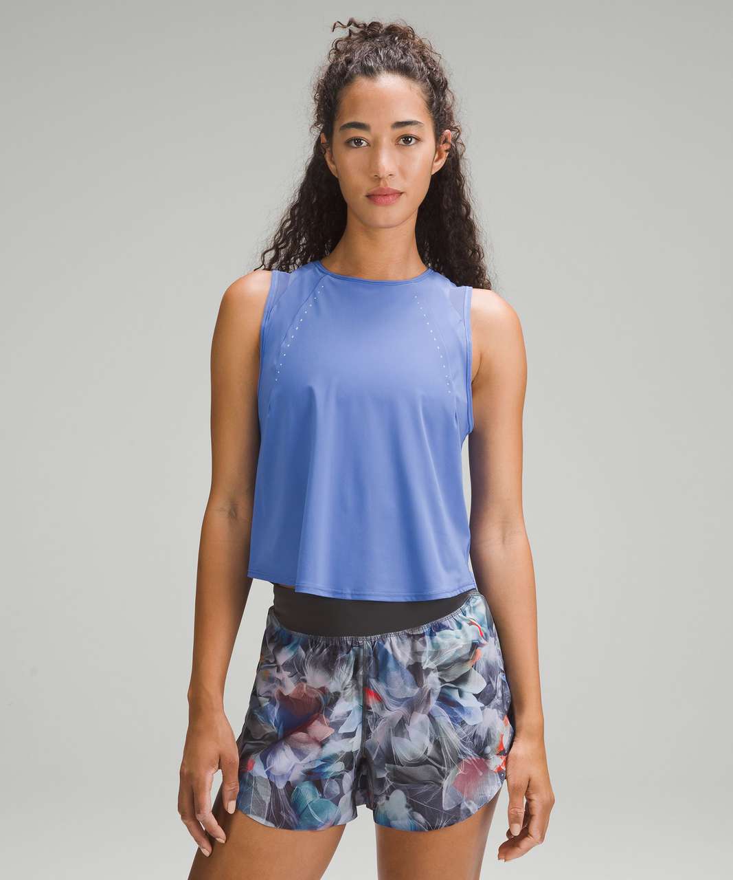 Lululemon Sculpt Cropped Tank Top - Wild Indigo