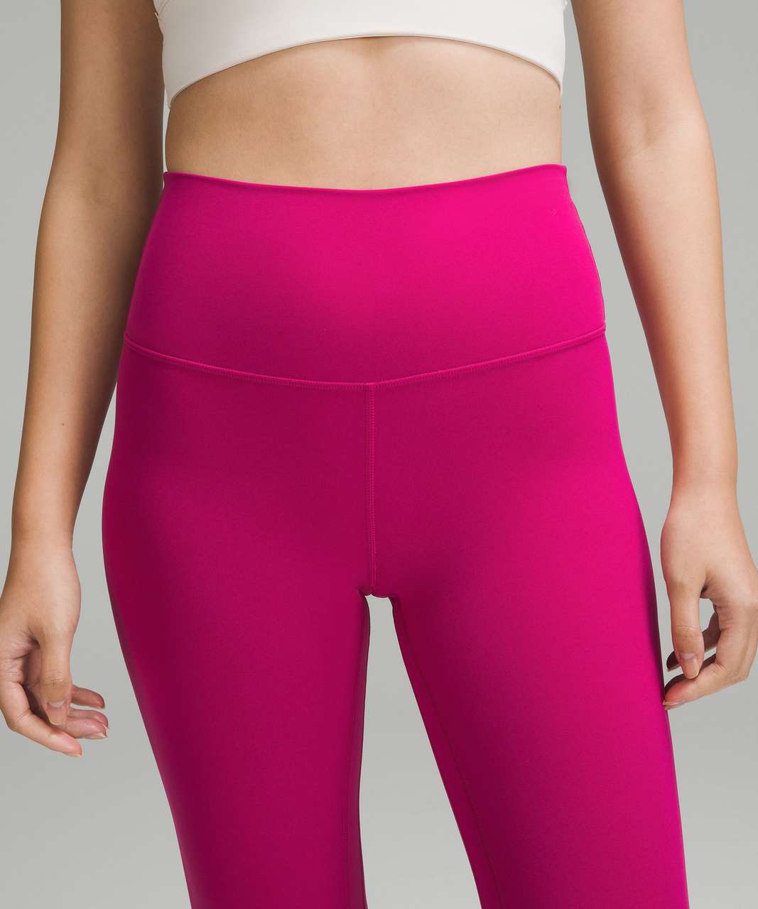 Lululemon Align High-Rise 23 inch Crop Legging in Raspberry Cream