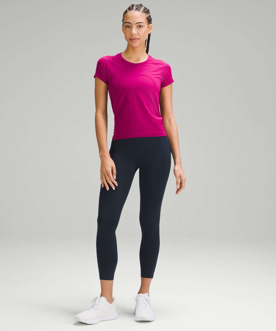 Lululemon Swiftly Tech Short-Sleeve Shirt 2.0 *Race Length - Magenta Purple / Magenta Purple