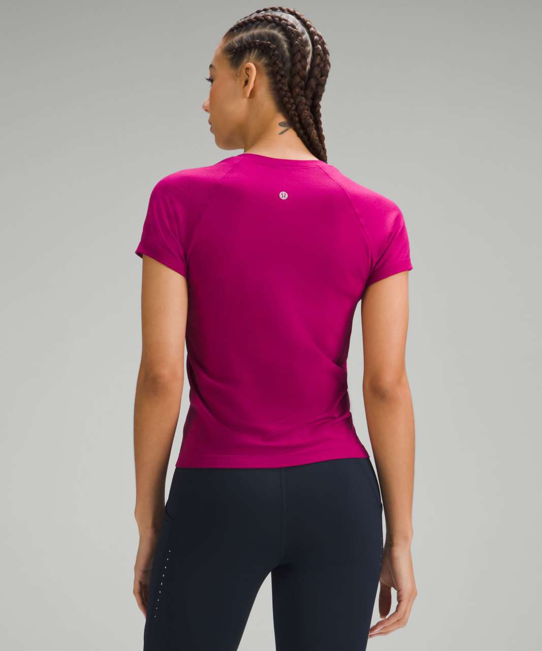 Lululemon Swiftly Tech Short-Sleeve Shirt 2.0 *Race Length - Magenta Purple / Magenta Purple