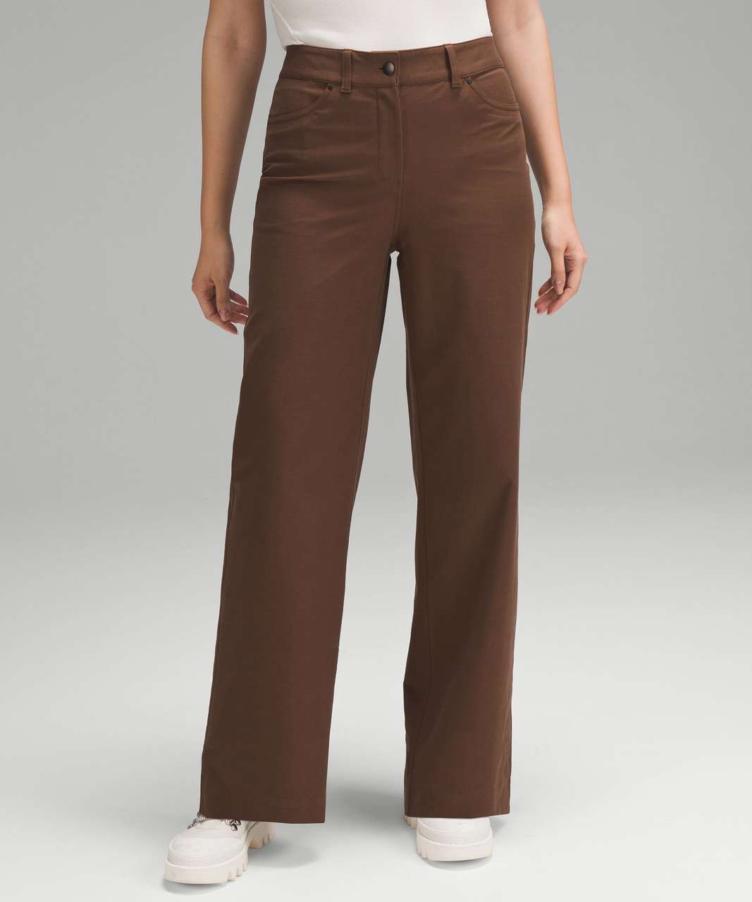 Lululemon City Sleek 5 Pocket 7/8 Pant  7/8th pants, Clothes design, Khaki  color
