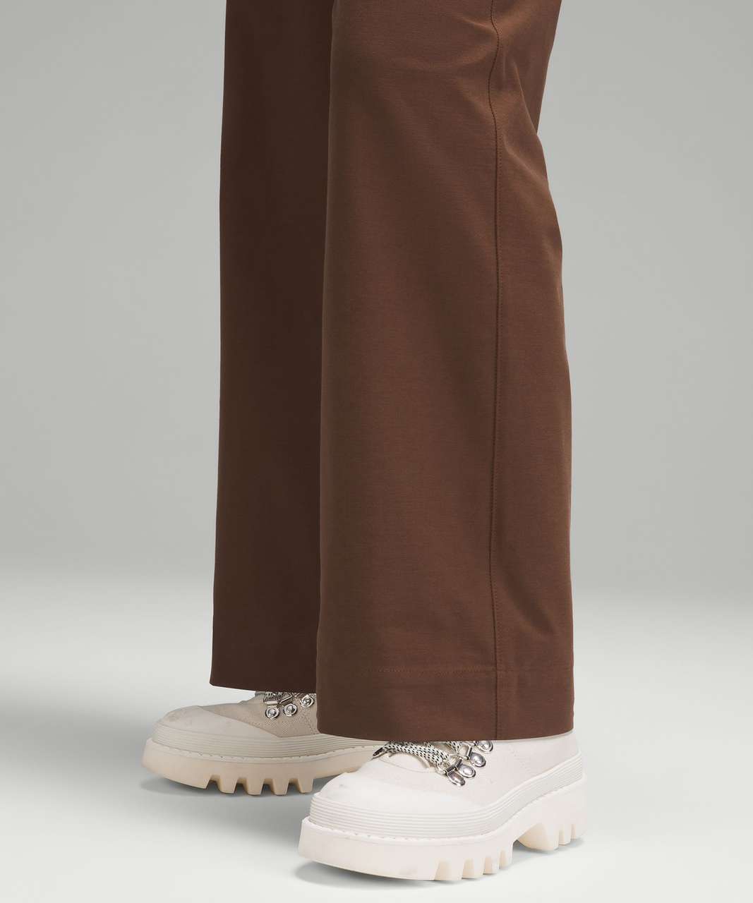 Lululemon City Sleek 5 Pocket High-Rise Wide-Leg Pant Full Length *Light Utilitech - Java