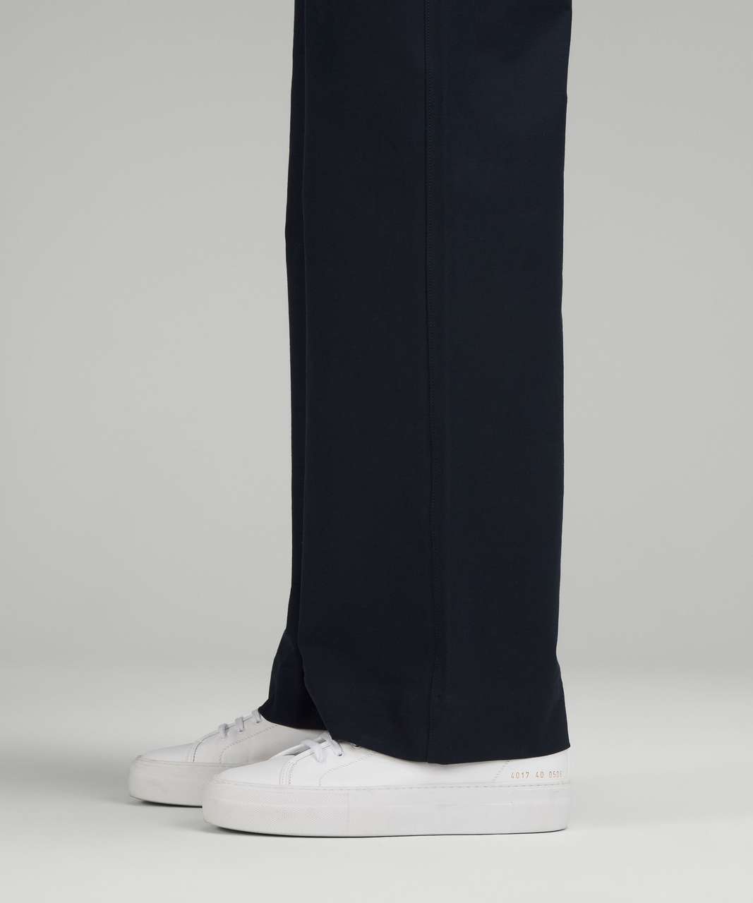 Lululemon City Sleek Slim Fit 5-Pocket Pants Zipper Size Dark Navy Blue  Womens