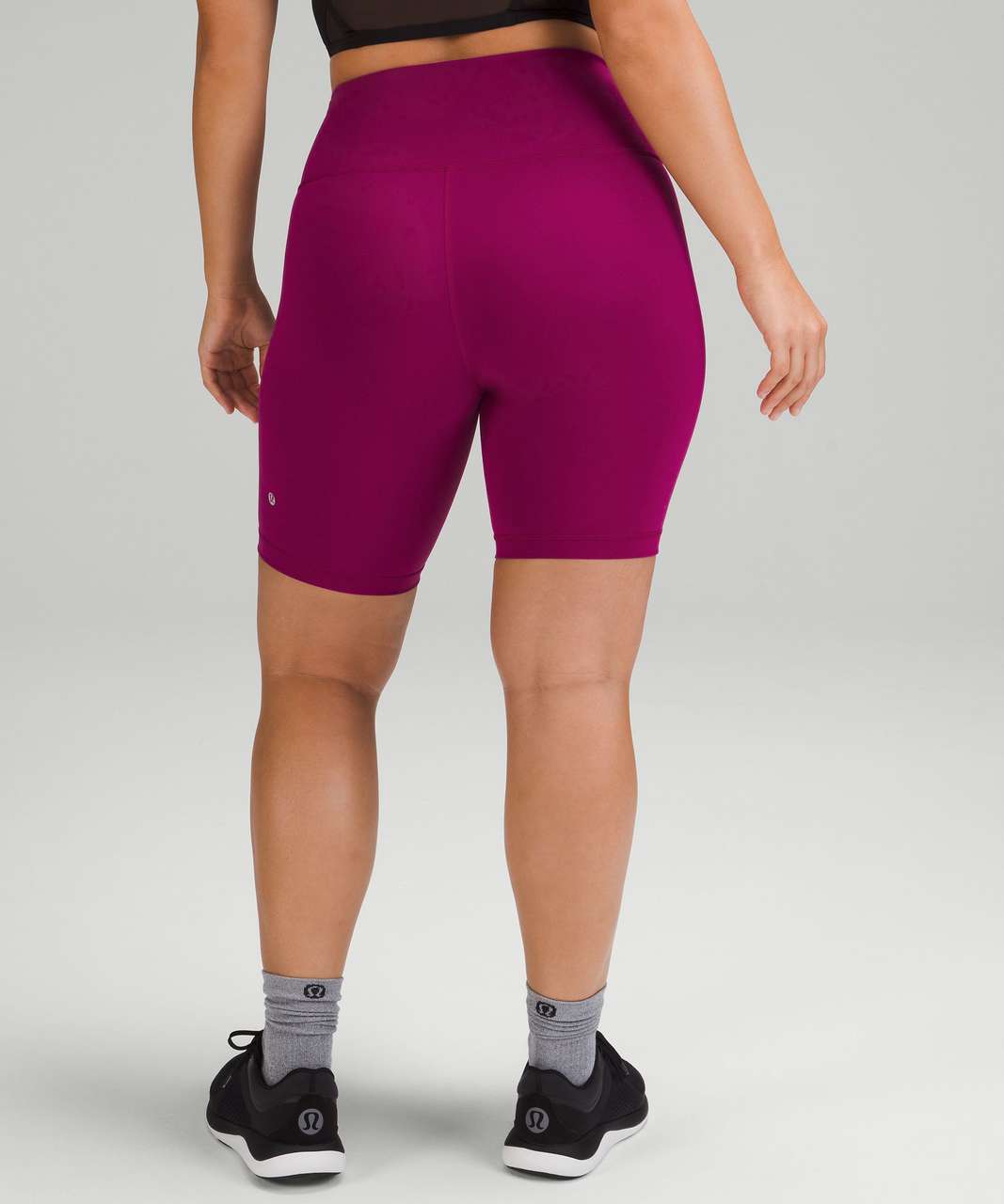 Lululemon Wunder Train Contour Fit High-Rise Short 8 - Magenta