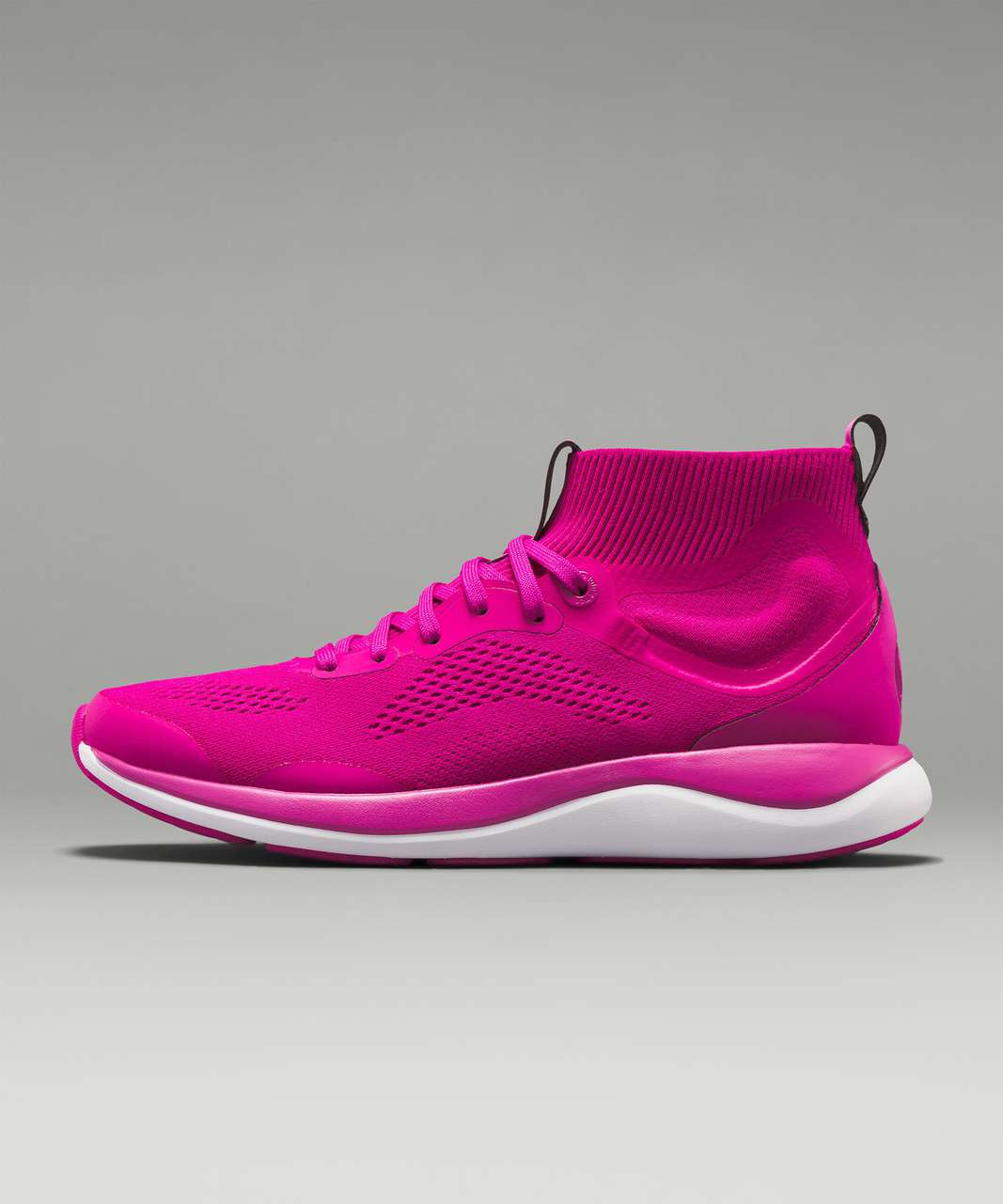 Lululemon Chargefeel Mid Womens Workout Shoe - Sonic Pink / White / Ripened Raspberry