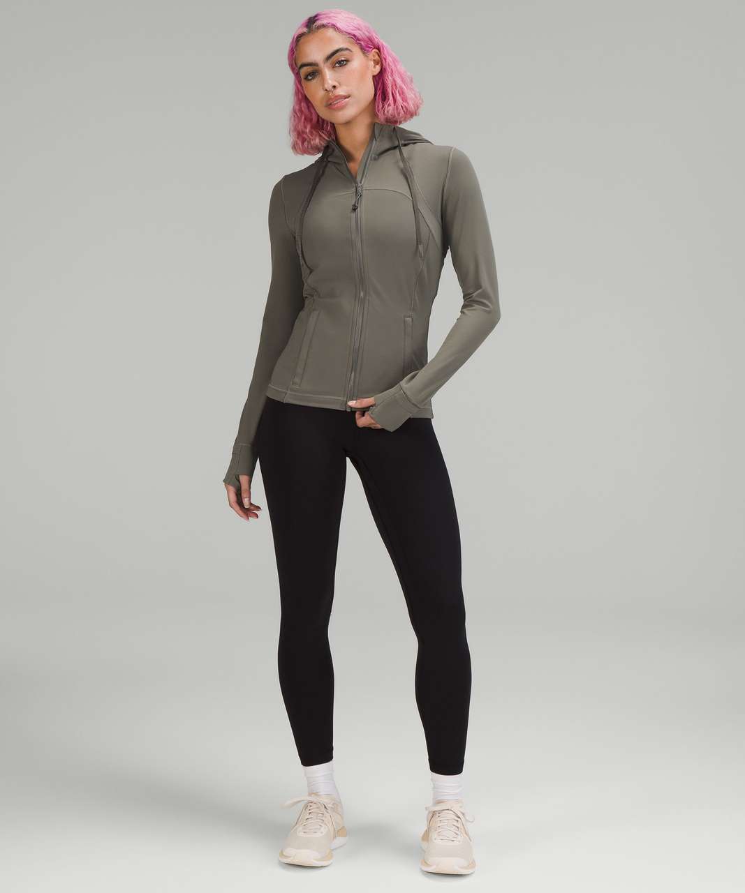 Lululemon Hooded Define Jacket *Nulu - Grey Sage