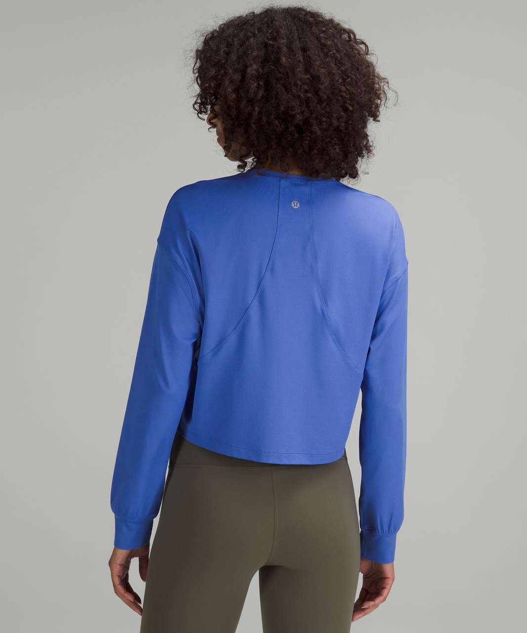 Lululemon Abrasion-Resistant Training Long-Sleeve Shirt - Wild Indigo