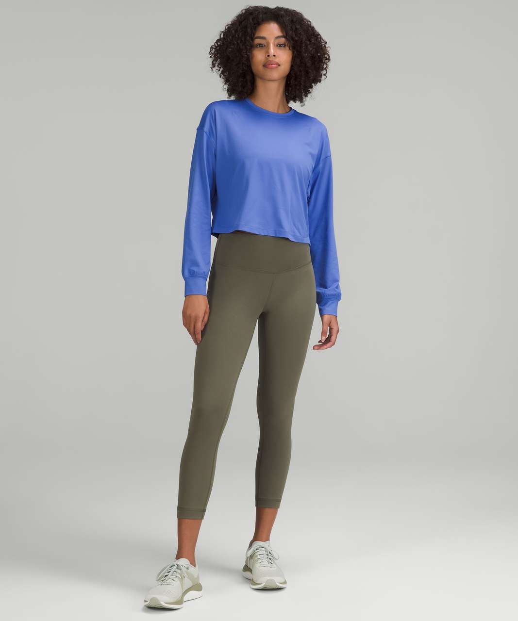 Lululemon Abrasion-Resistant Training Long-Sleeve Shirt - Wild Indigo