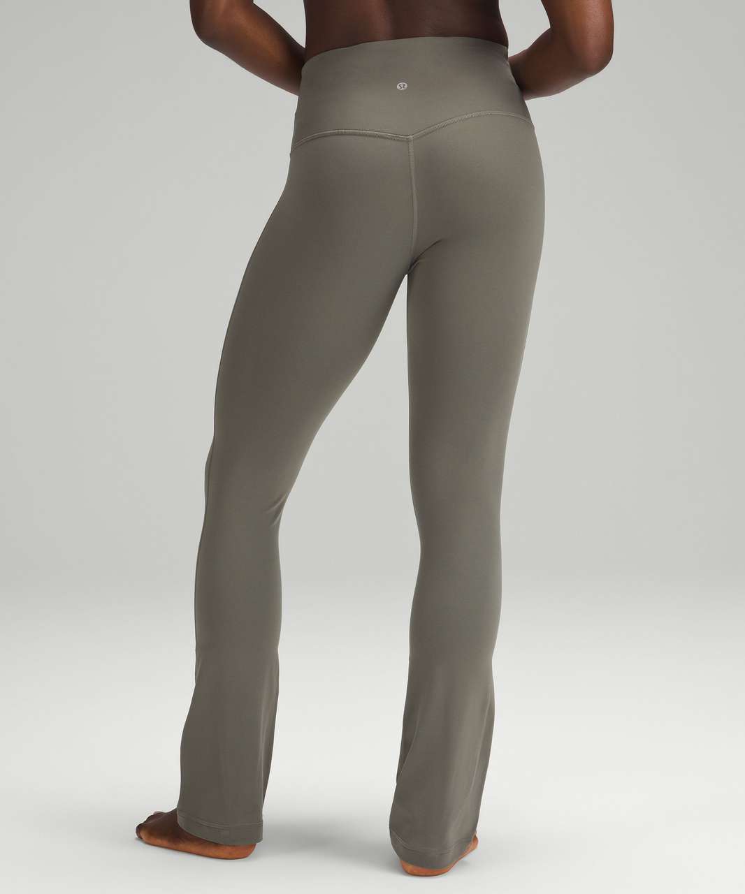 Lululemon Groove Super-High-Rise Flared Pant Nulu *Regular - Dark Forest -  lulu fanatics