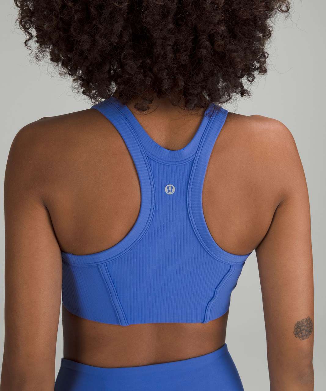 Lululemon Ribbed Nulu High-Neck Yoga Bra *Light Support, B/C Cup