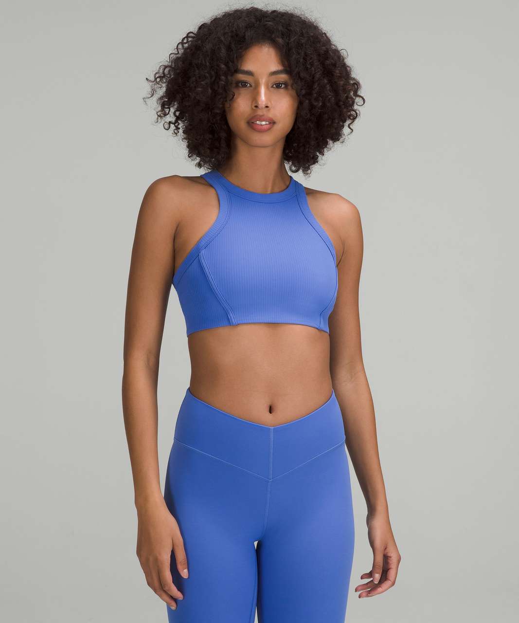 head to toe @lululemon rocking the ribbed nulu asymmetrical yoga bra,  sculpt cropped tank, fast and free high rise pockets , swiftly tech