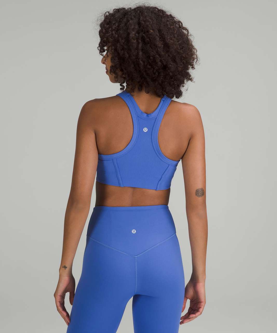 Lululemon Ribbed Nulu High-Neck Yoga Bra *Light Support, B/C Cup